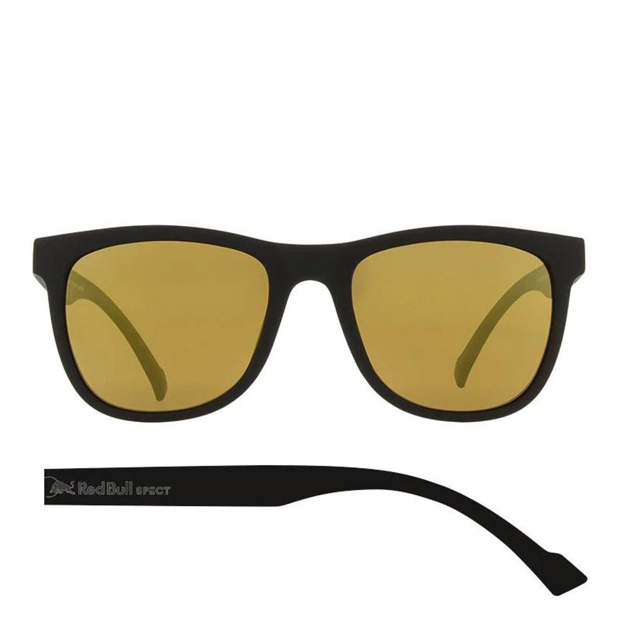 RedBull Spect Eyewear Lake Black/Brown Gold Mirror