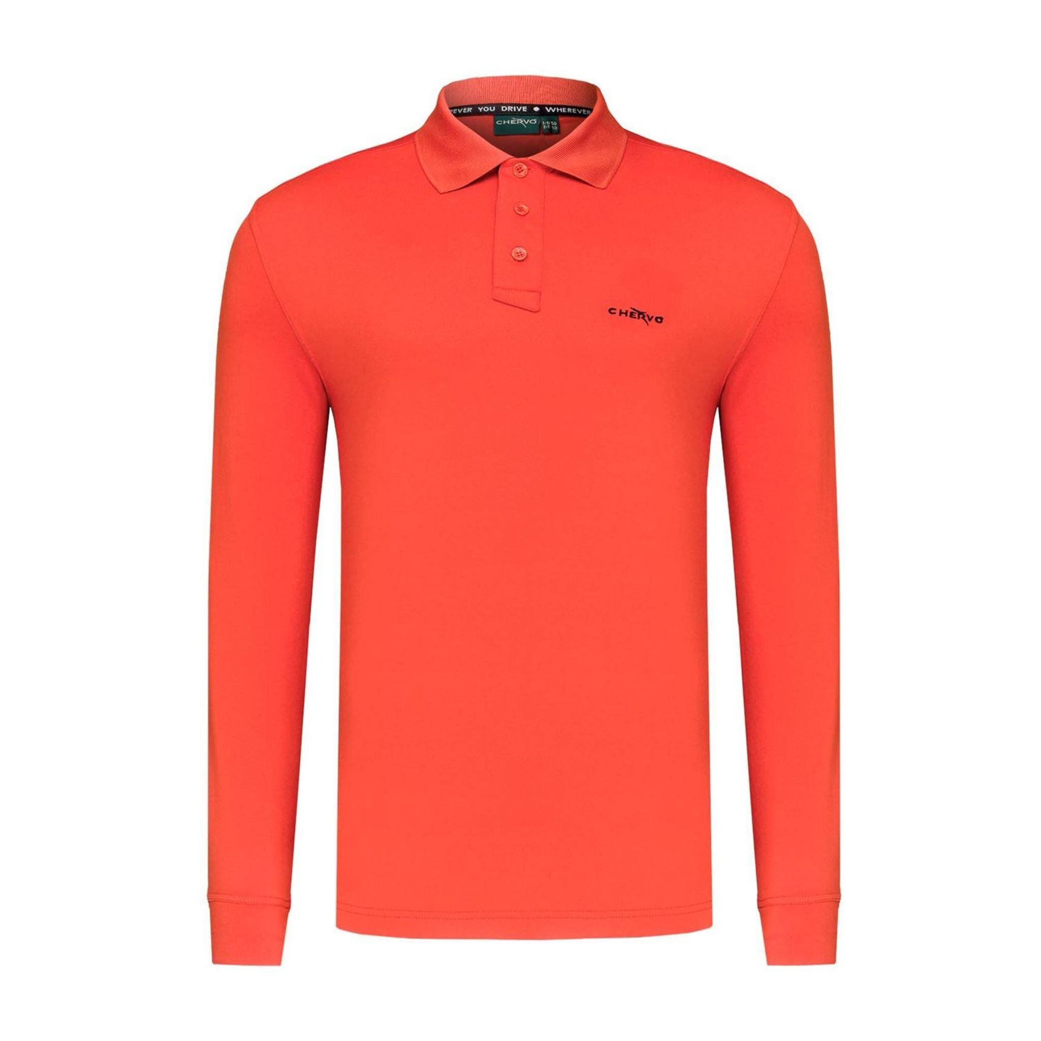 Chervo M Anguy LS Polo Red Herren