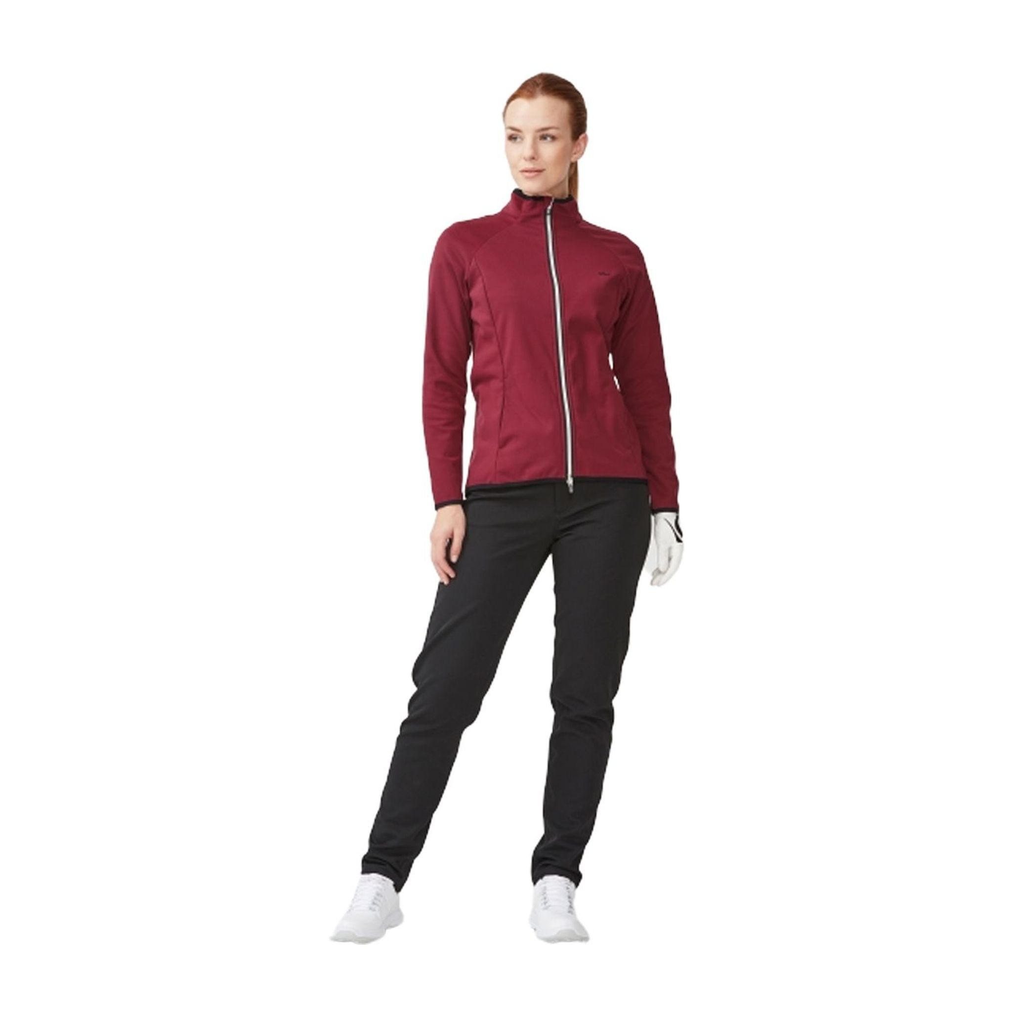 Röhnisch Hybrid Jacke Burgundy Damen