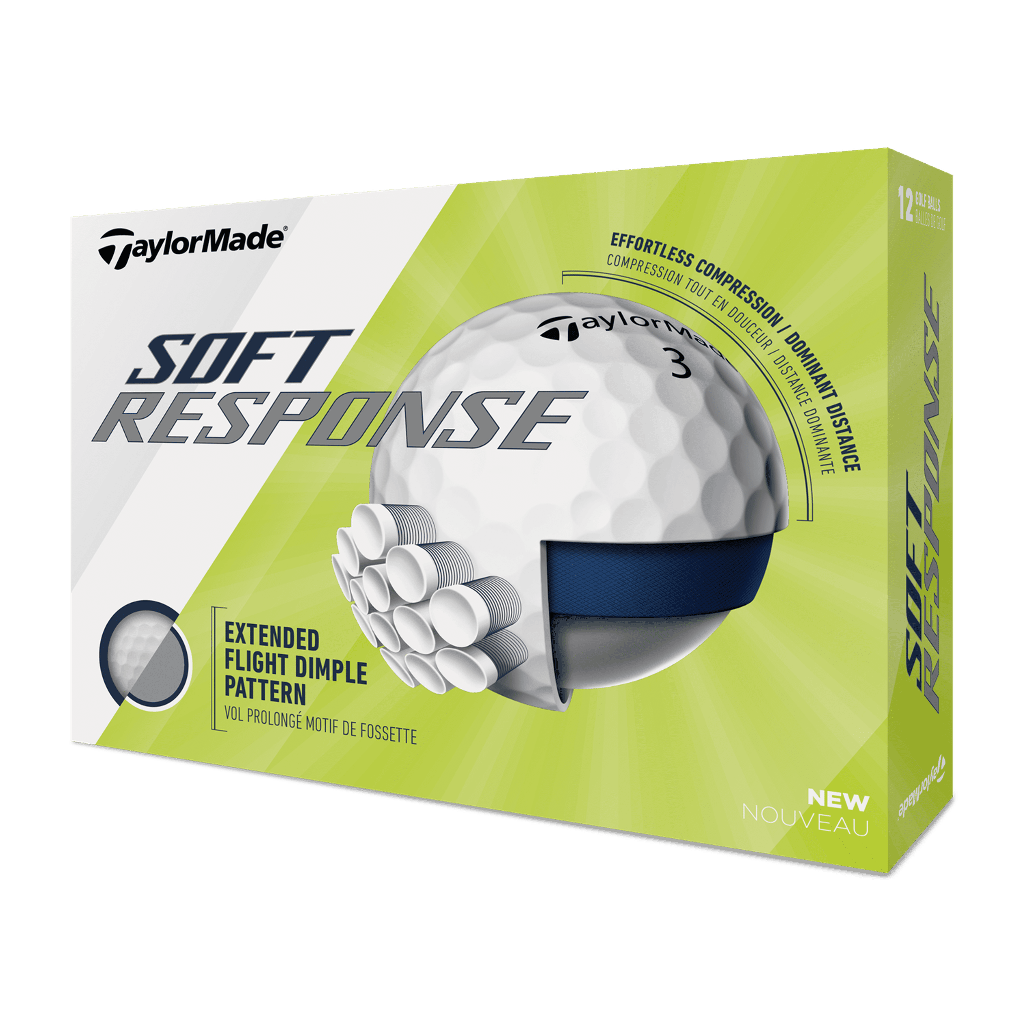 TaylorMade Soft Response (20) [12Balls] Red