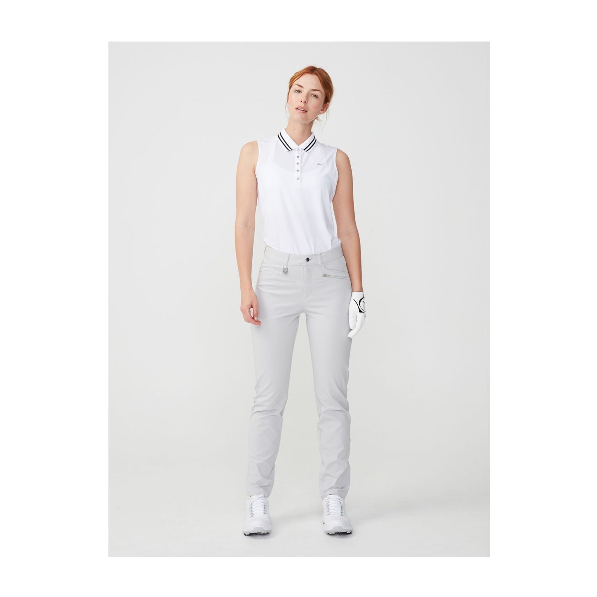 Röhnisch Hose Comfort Stretch Silber Gray Damen