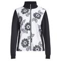 Röhnisch Jacke Swing Schwarz Massai Flower Damen