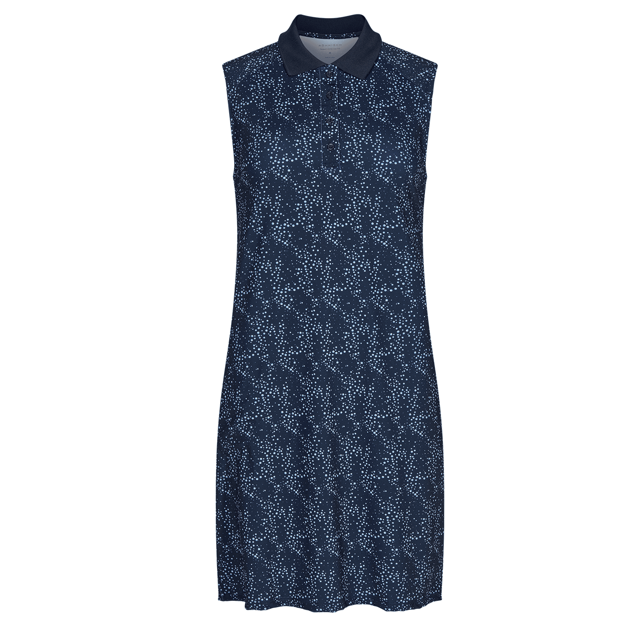 Röhnisch Rumie Golf Kleid Damen Space Dot Navy Damen