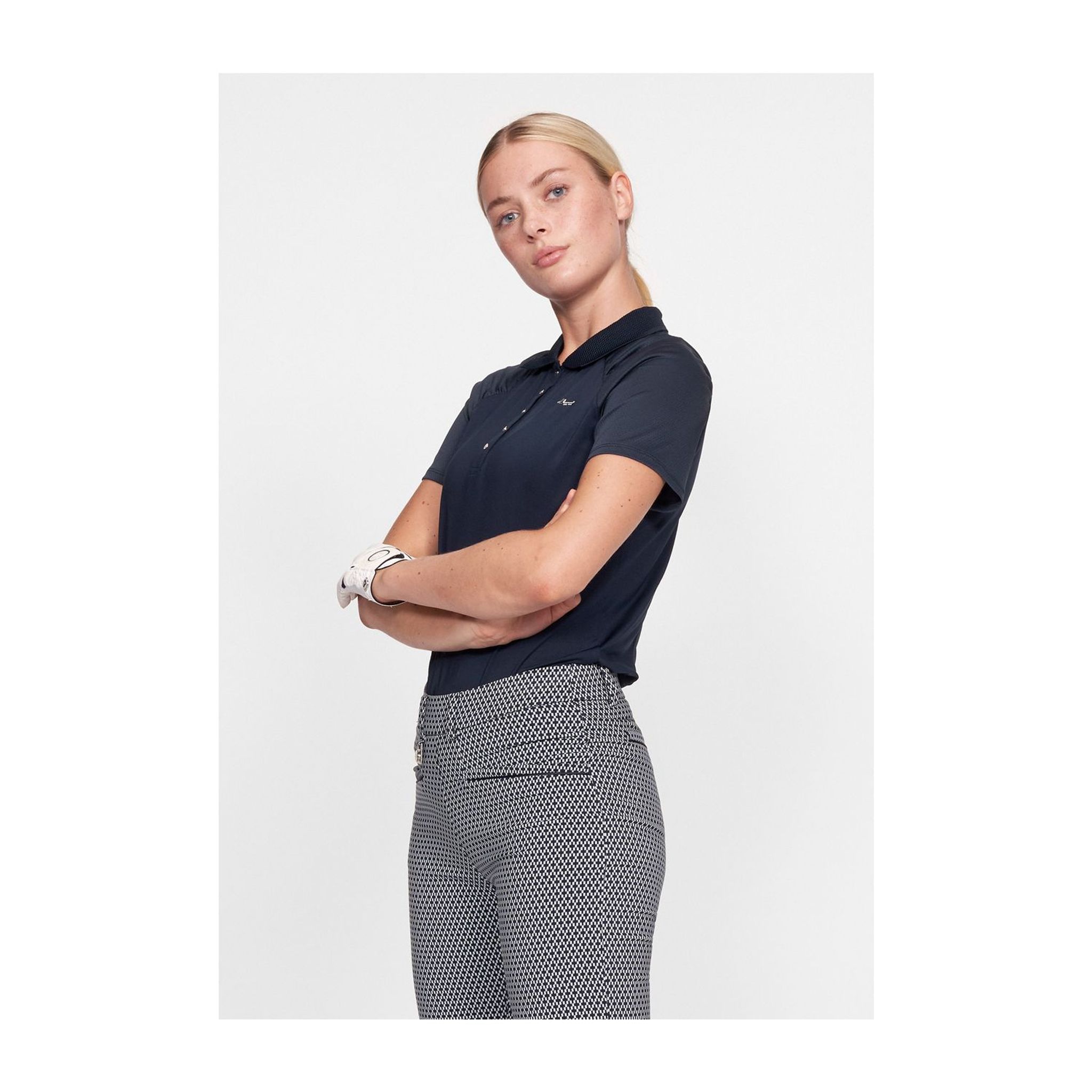 Röhnisch Polo Pulse Navyblau Damen