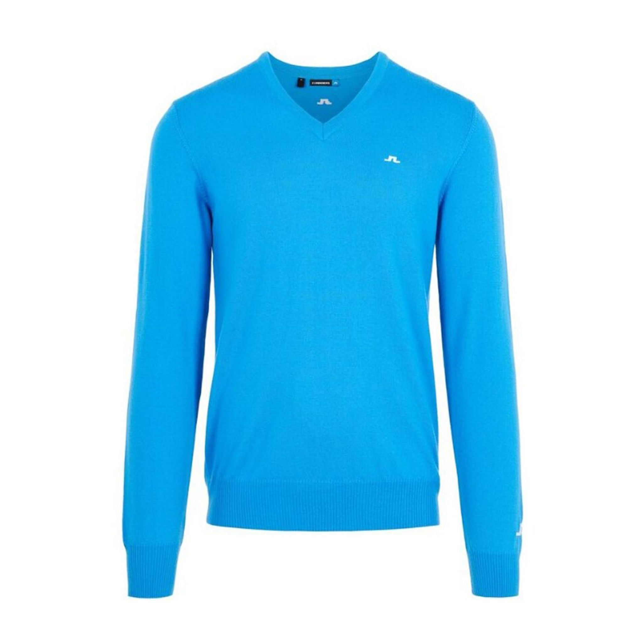 J. Lindeberg M Lymann-Tour Merino Sweater True Blue Herren