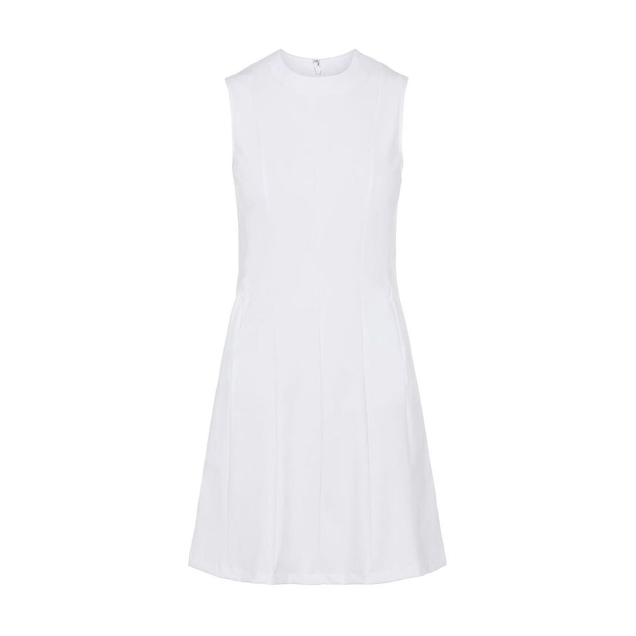 J. Lindeberg Kleid W Jasmin Lux Sculpt White Damen