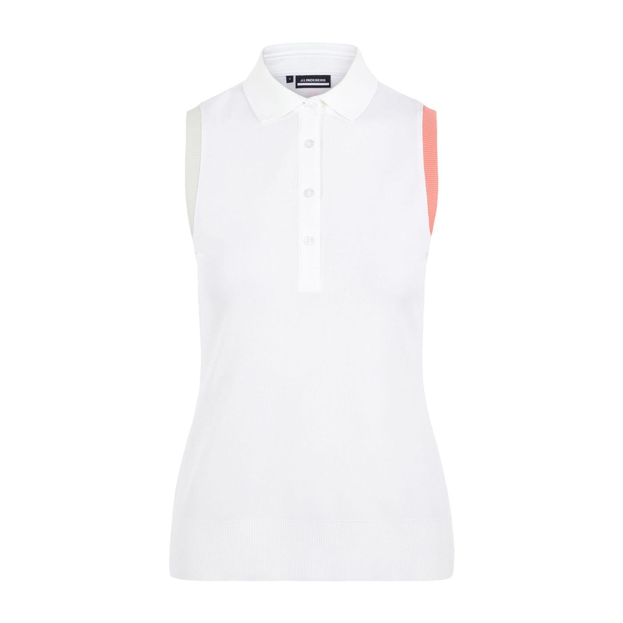 J. Lindeberg W Malin SL Top White Damen