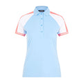 J. Lindeberg W Perinne SS Polo Summer Blue Damen