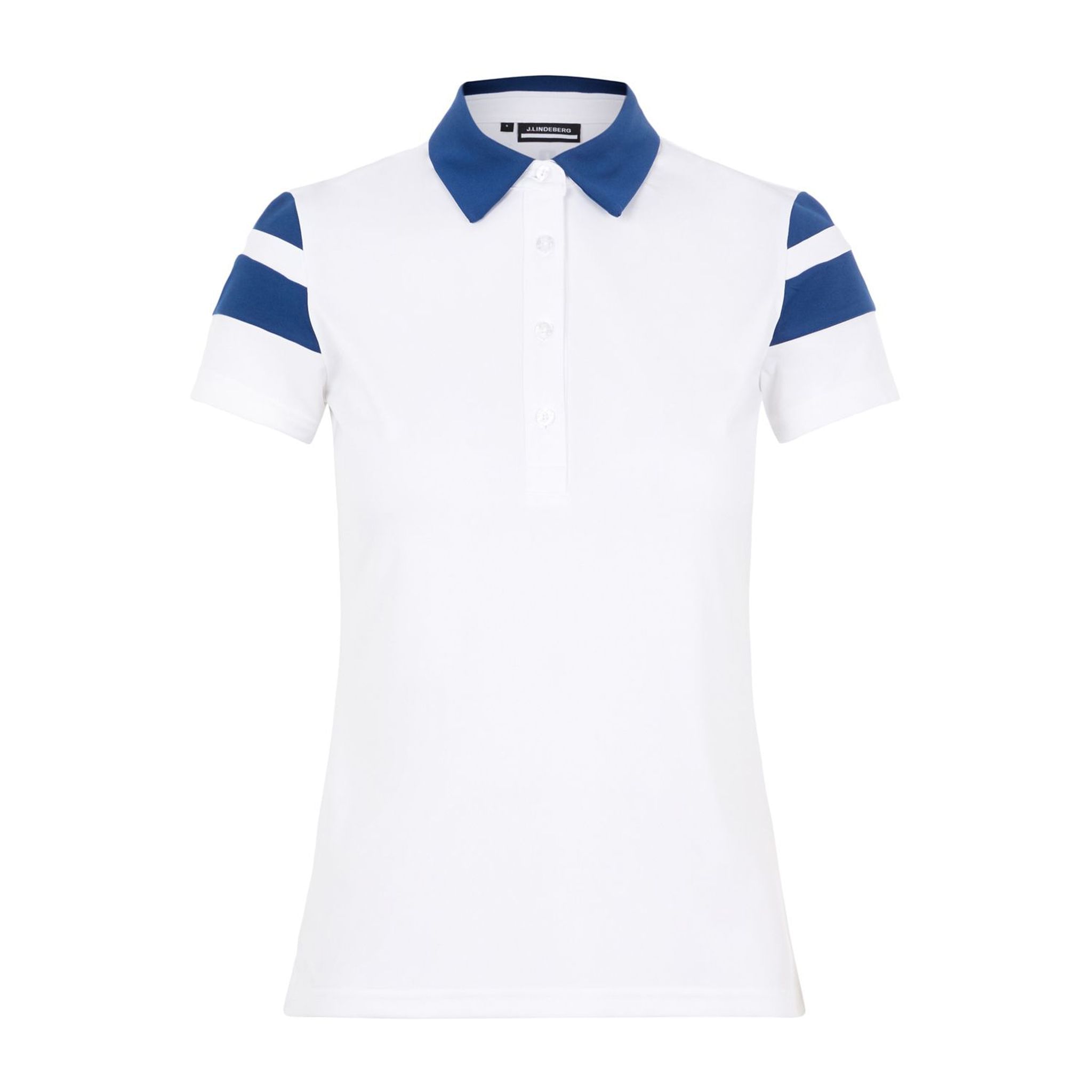 J. Lindeberg W Pixie SS Polo White Damen