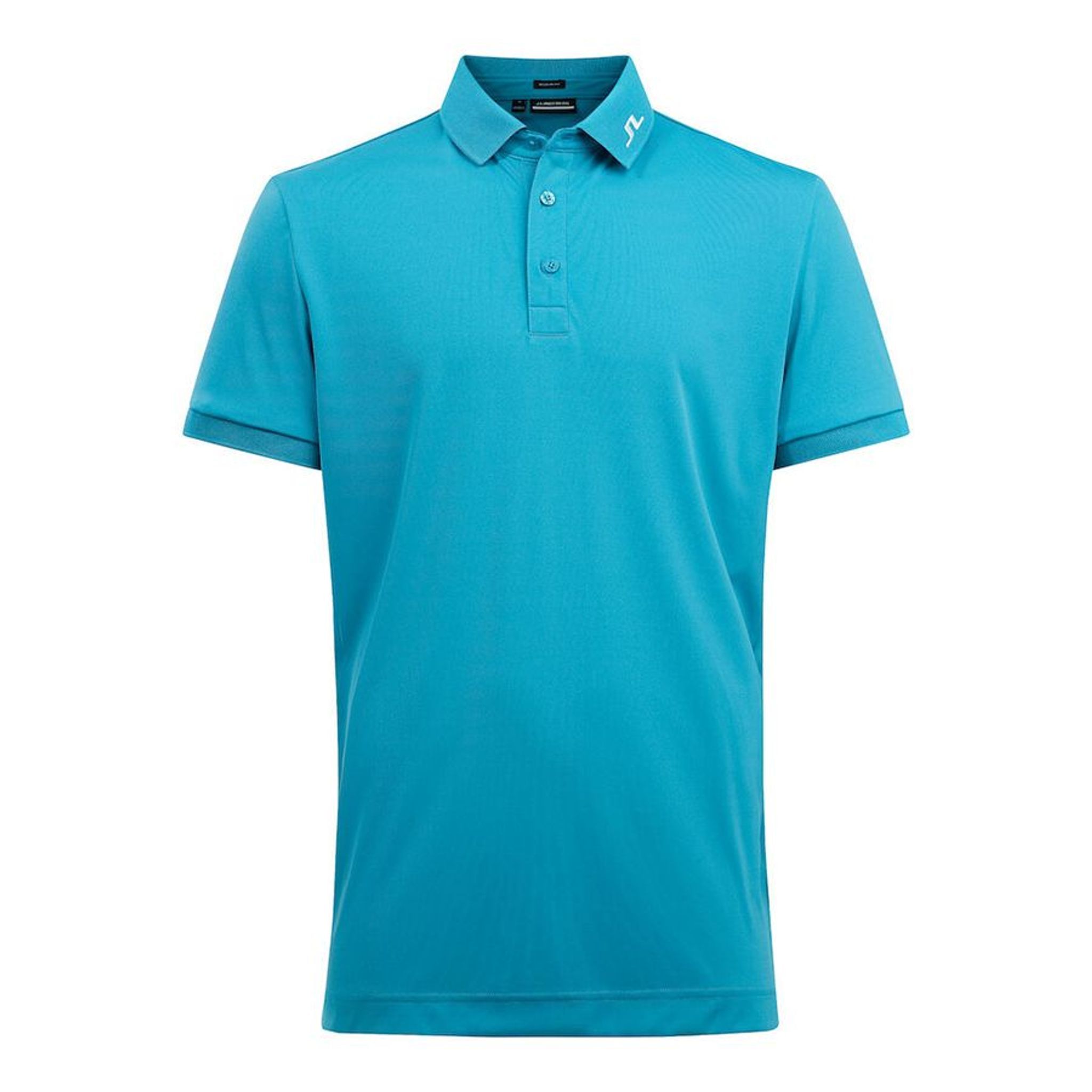 J. Lindeberg M KV Regular Fit Golf Polo Enamel Blue Herren