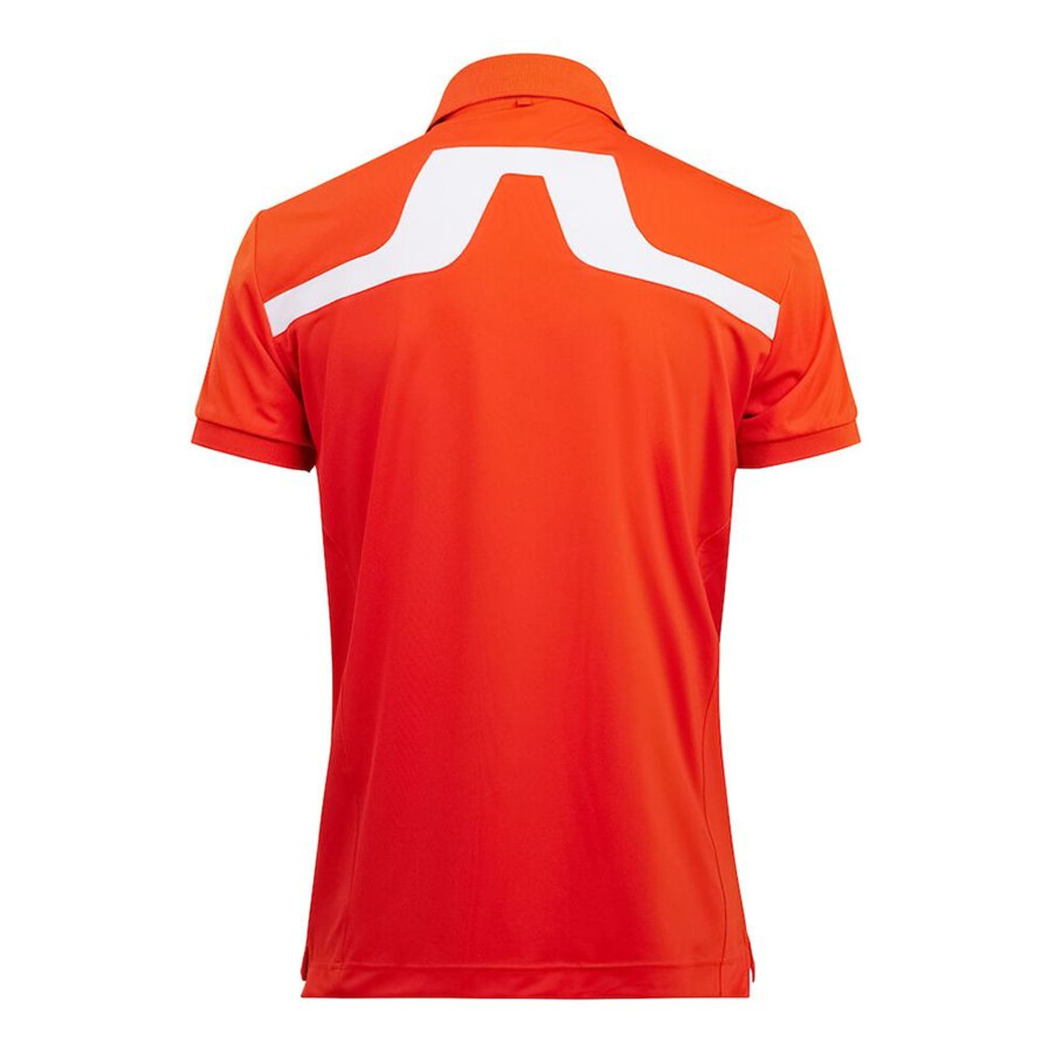 J. Lindeberg M KV Regular Fit Golf Polo Tangerine Tango Herren