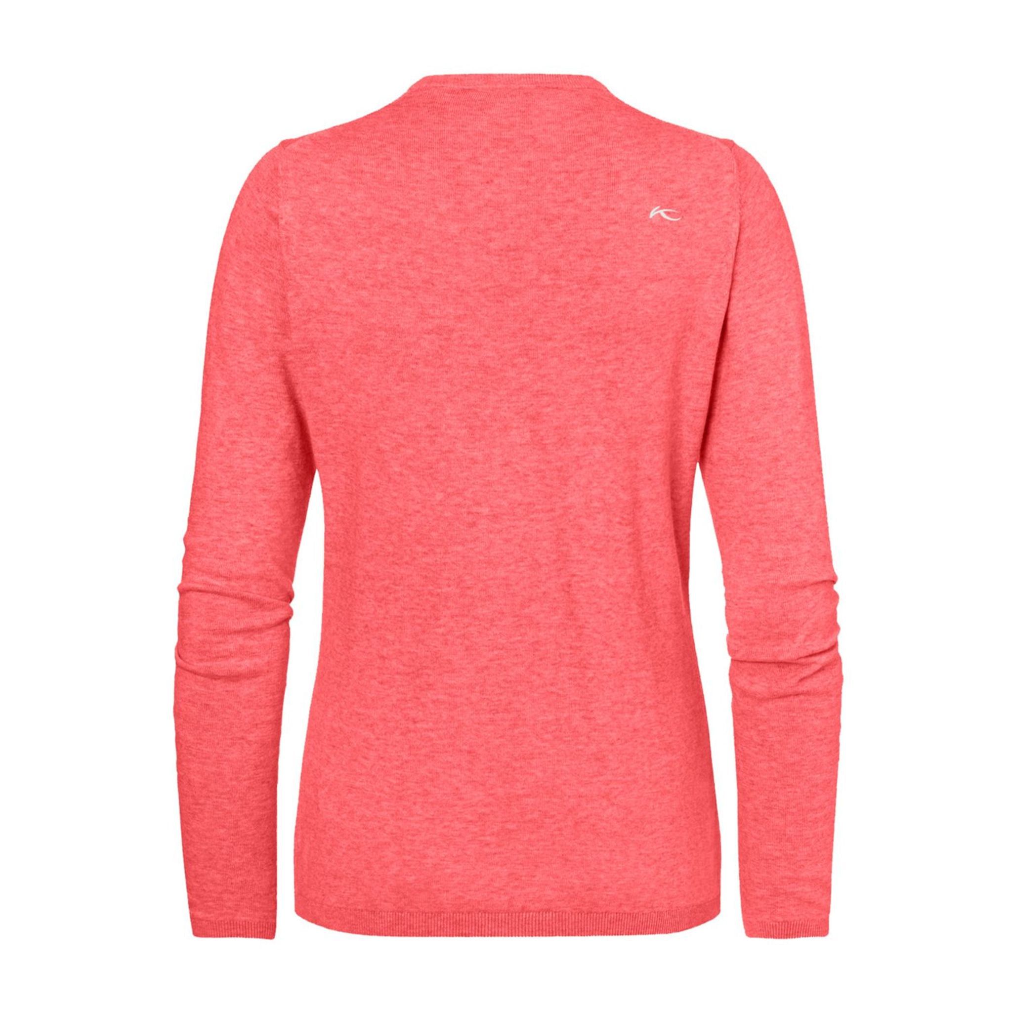 Kjus W Kicki V-Neck Pullover Flame Melange Damen