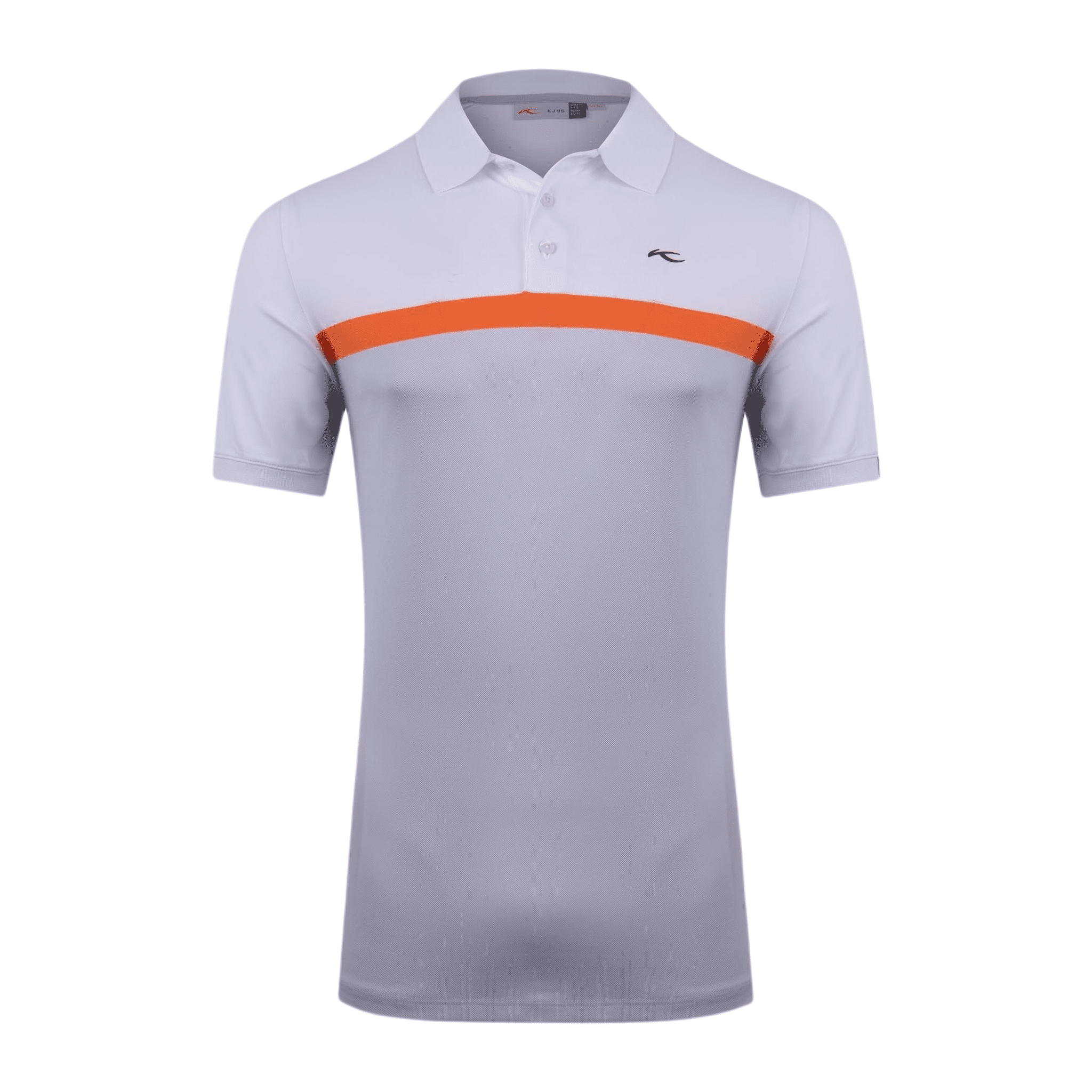 Kjus M Luan CB Polo SS Weiß/Alloy Herren