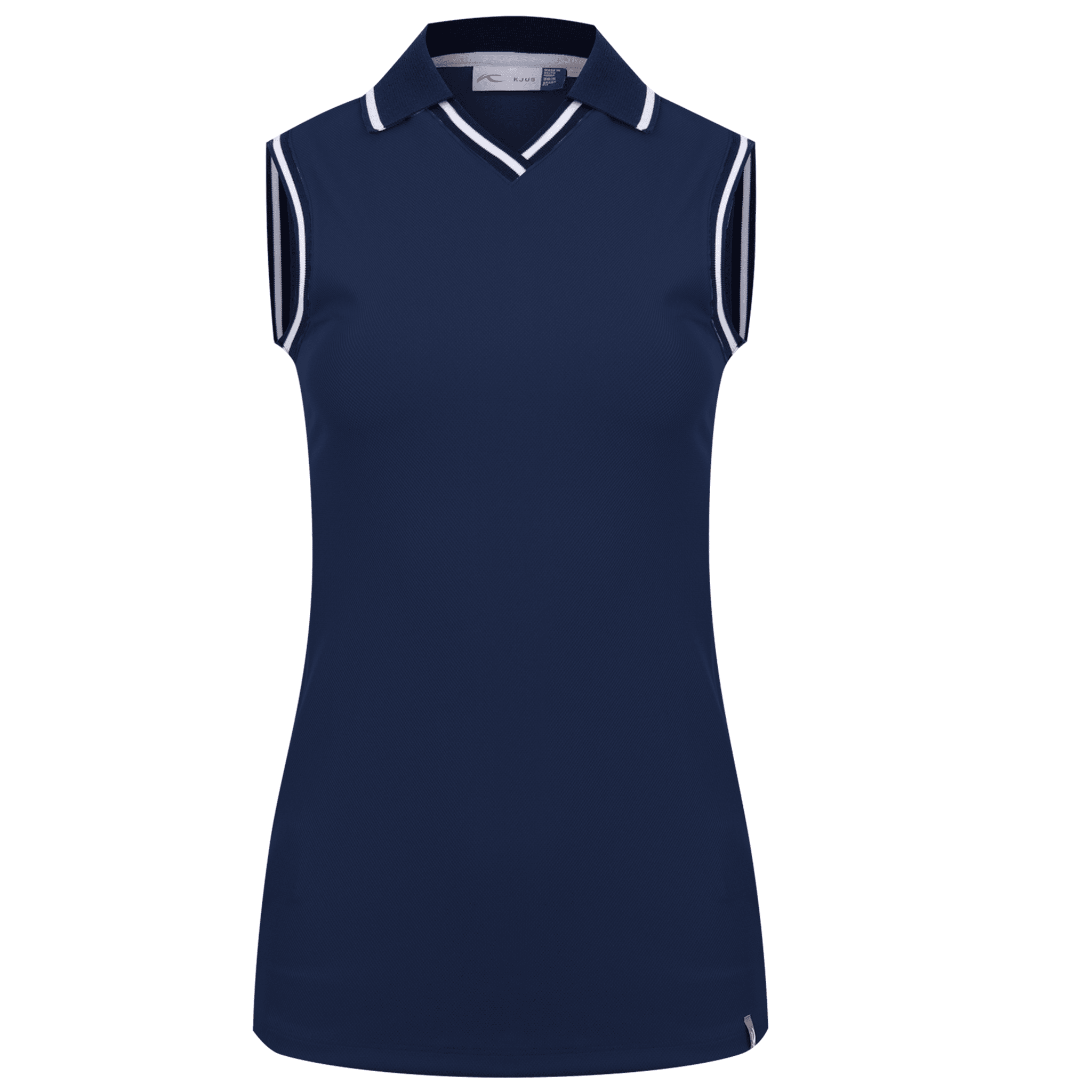 Kjus Vneck S/L Golfpolo Damen