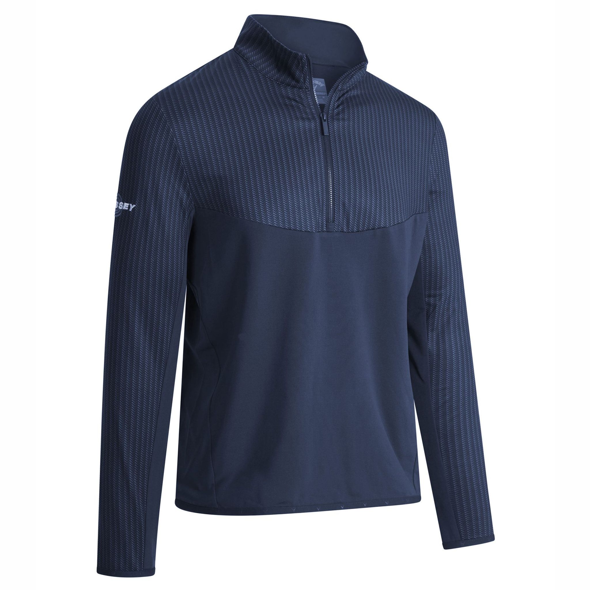 Callaway Emea Odyssey Fleece 1/4 Zip Golf Pullover Peacoat Herren