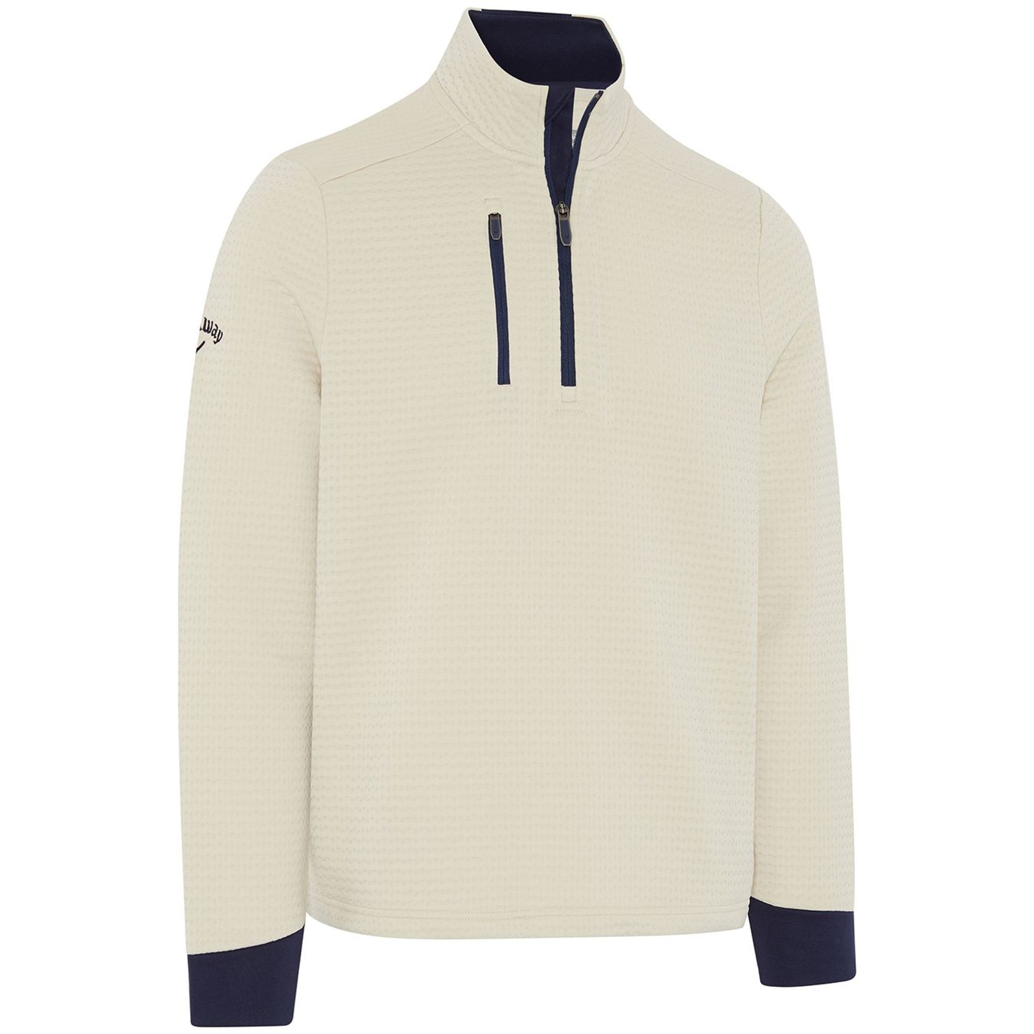 Callaway Midweight Textured 1/4 Zip Fleece Herren