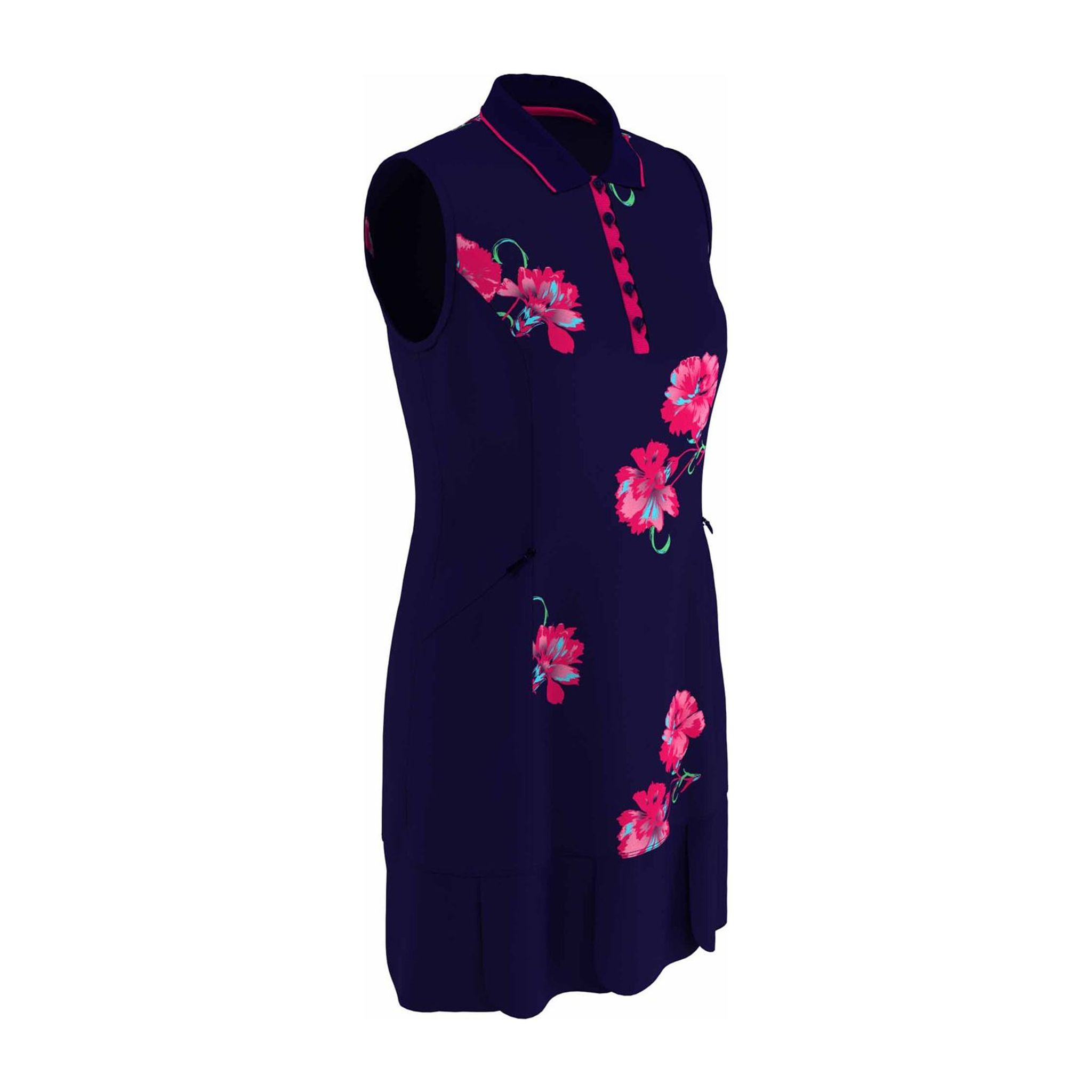 Callaway Kleid Floral Print W Peacoat Damen