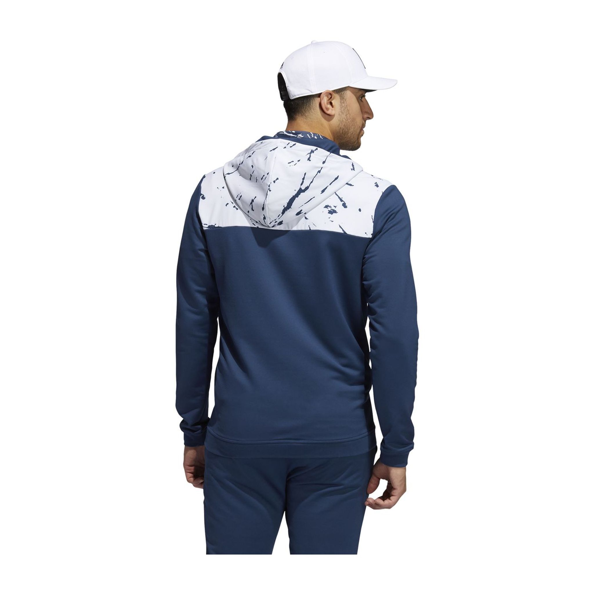 Adidas Anorak Pullover CRDY Half Zip Navyblau/Weiß Herren