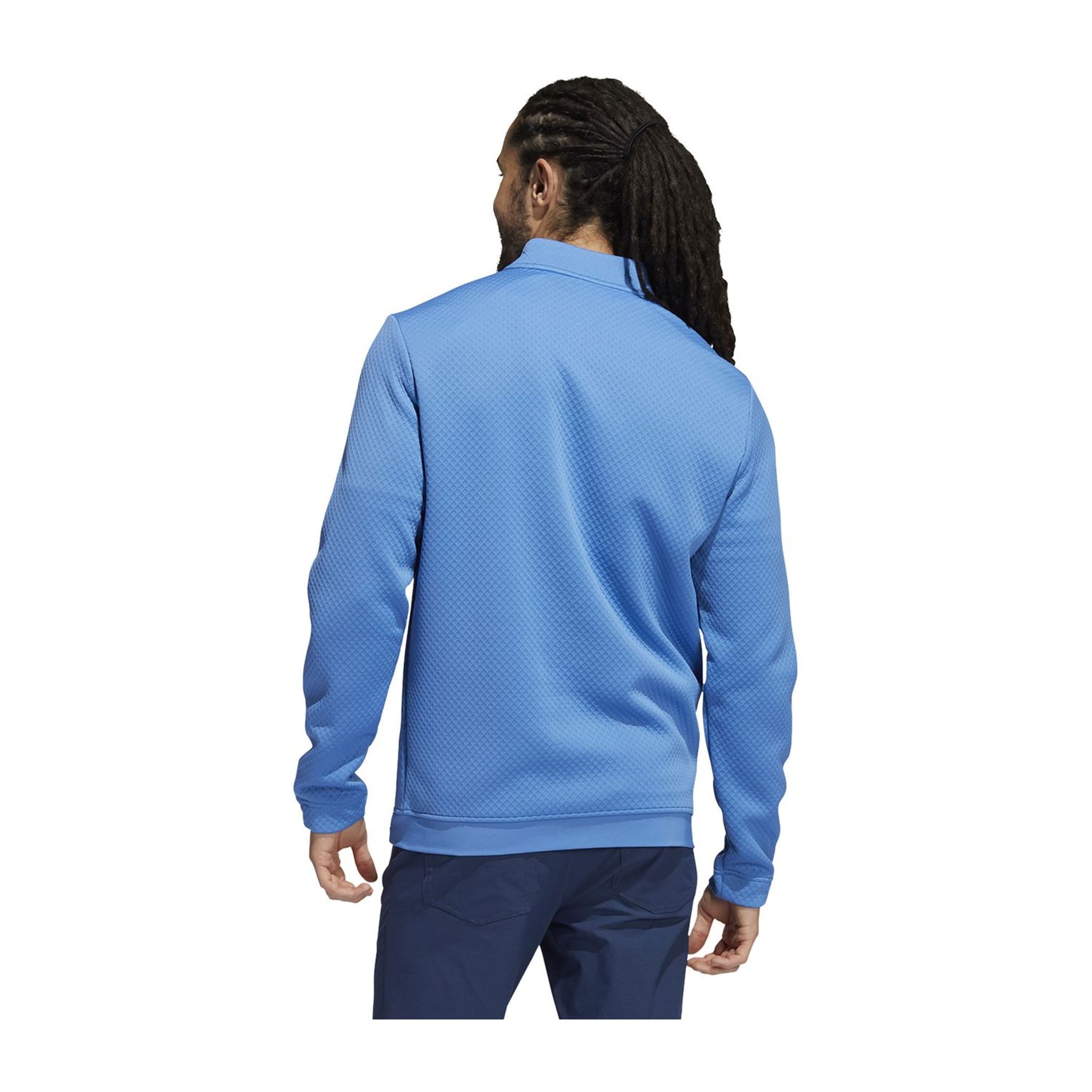 Adidas Sweater DWR Half Zip Blau Herren