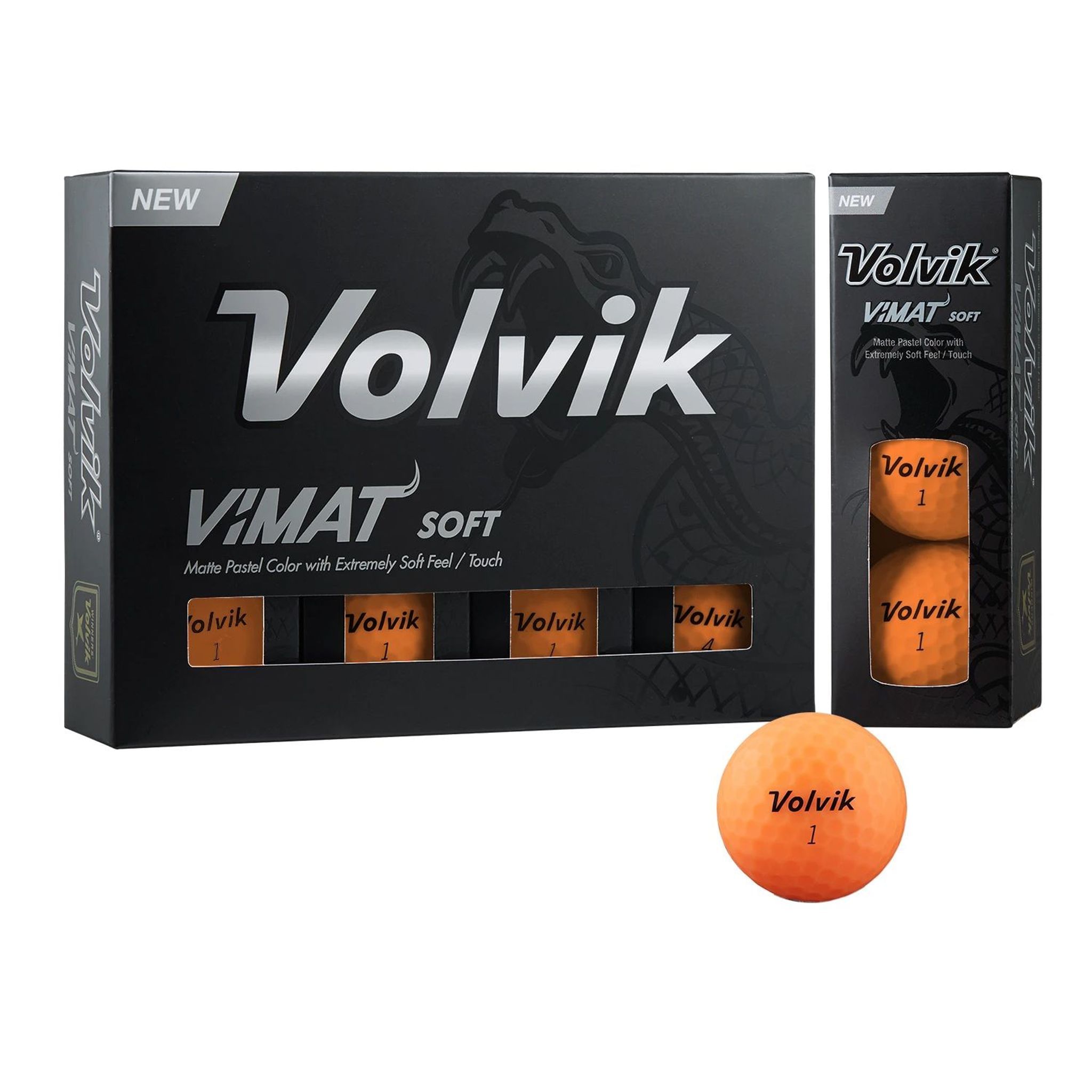 Volvik Vimat Soft 2022 12Bälle Gelb