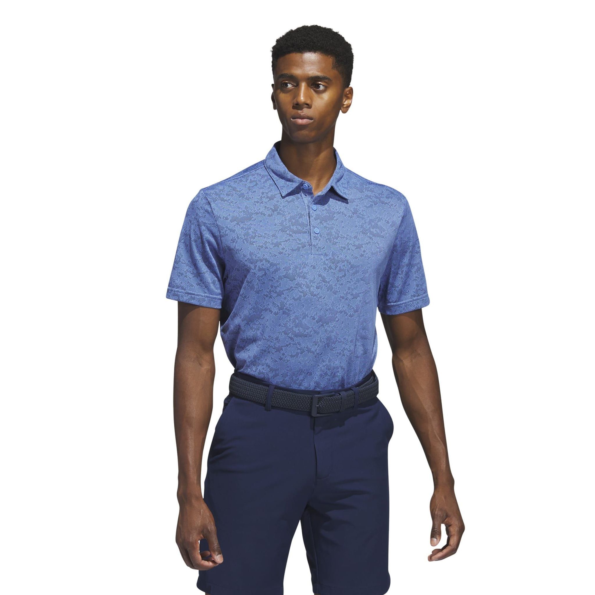 Adidas Textured Polo Herren