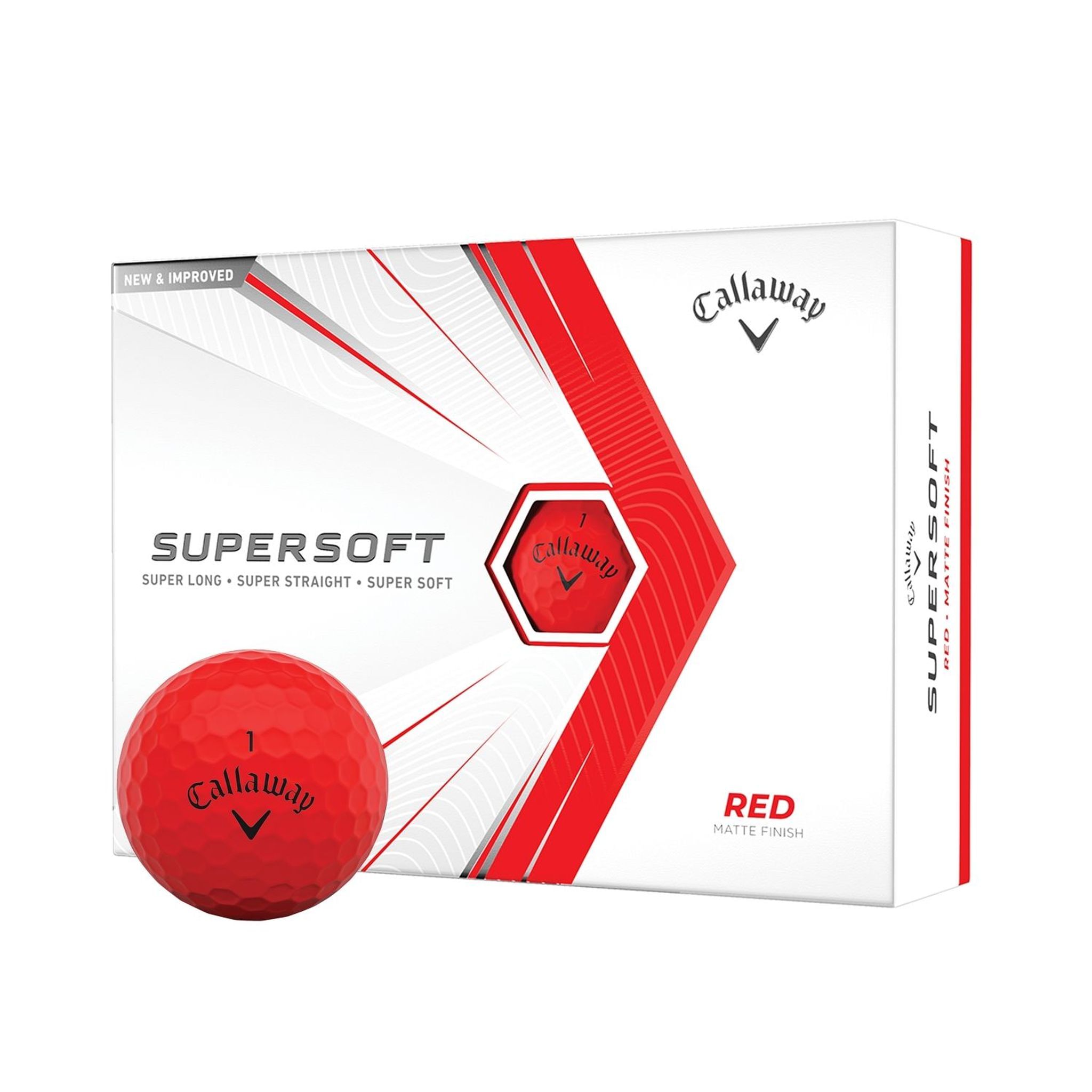 Callaway Supersoft Matt Golfbälle (2021)