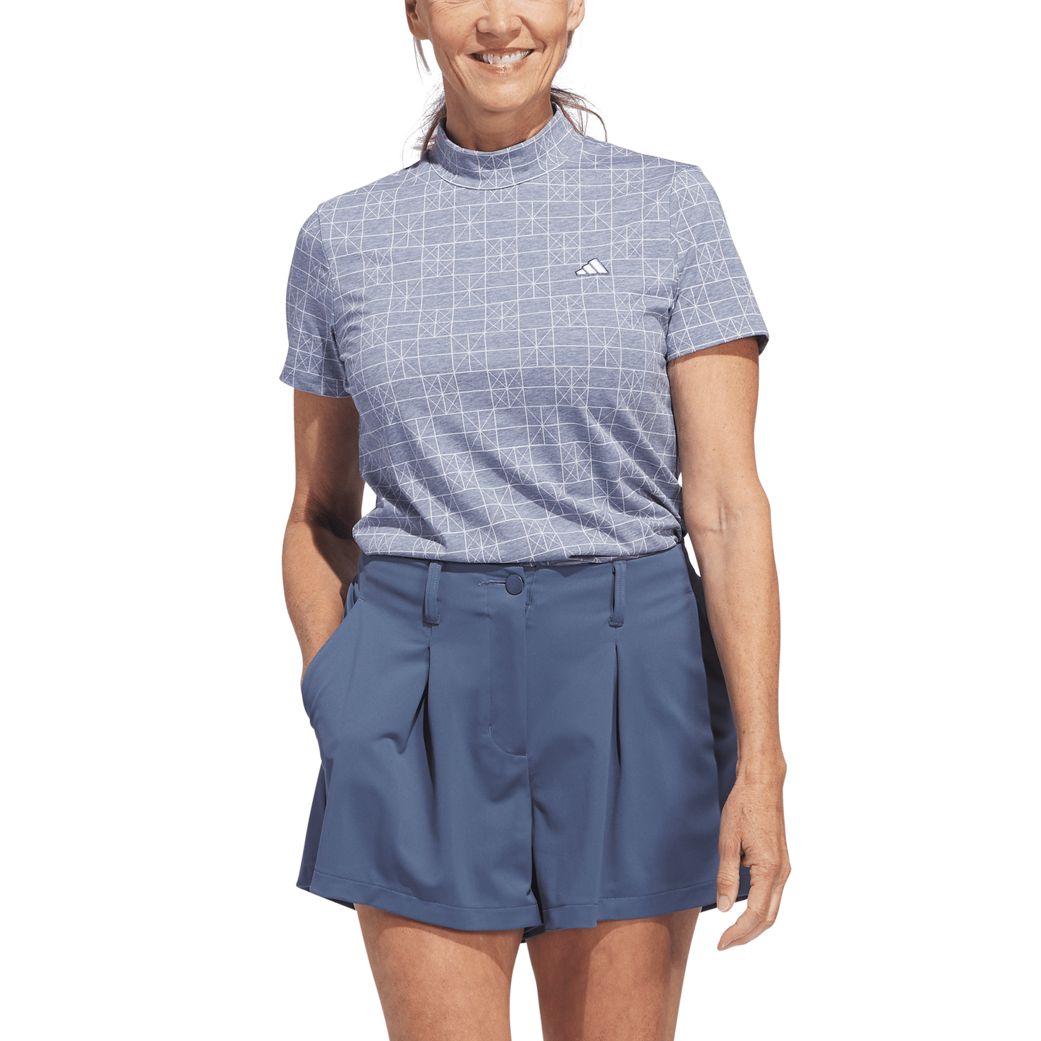 Adidas Go-To Printed Polo Shirt Damen