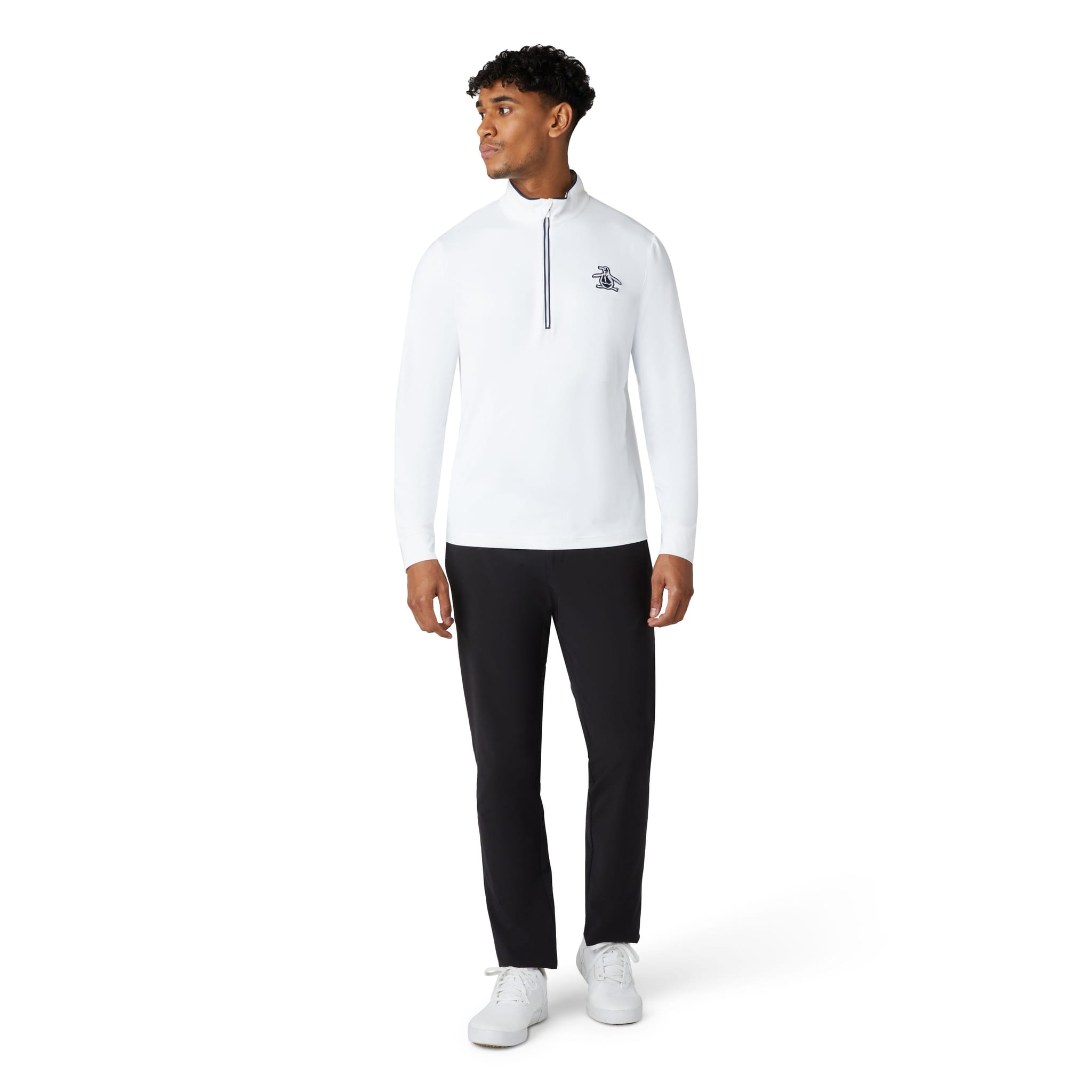 Original Penguin Longsleeve Performance Earl Layer Herren