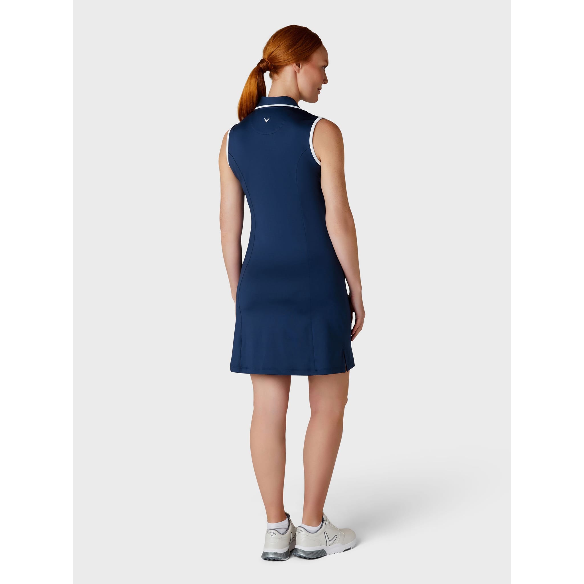 Callaway Sleeveless Snap Pla Kleid Damen