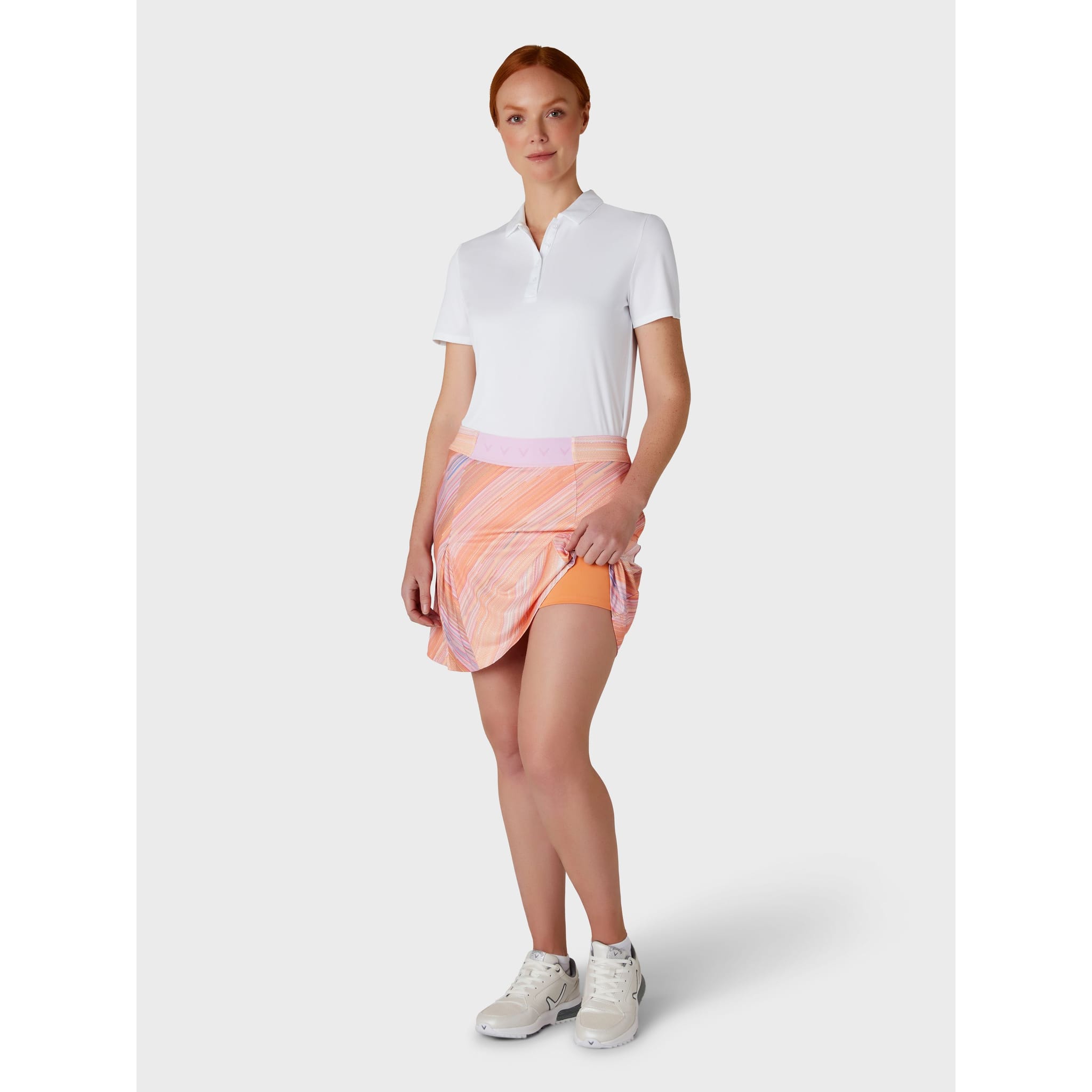 Callaway Striped Pleated Skort Damen