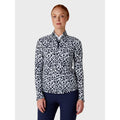 Callaway Two Toned Geo Printed Shirt Damen