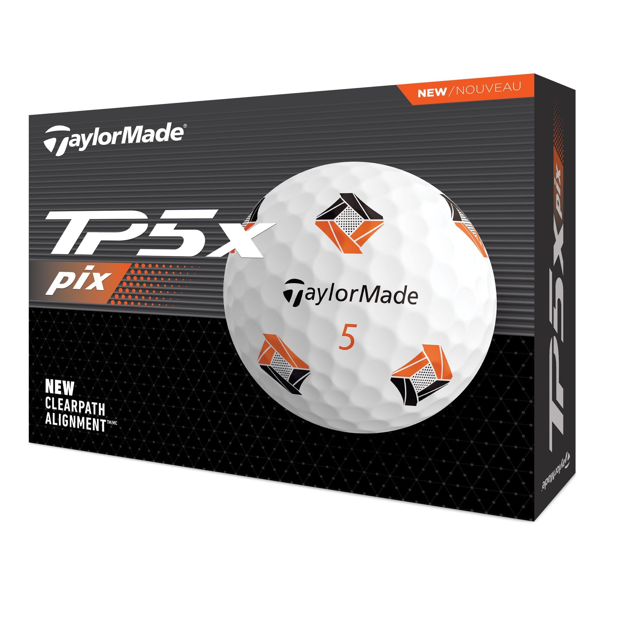 TaylorMade TP5x pix 3.0 Golfbälle