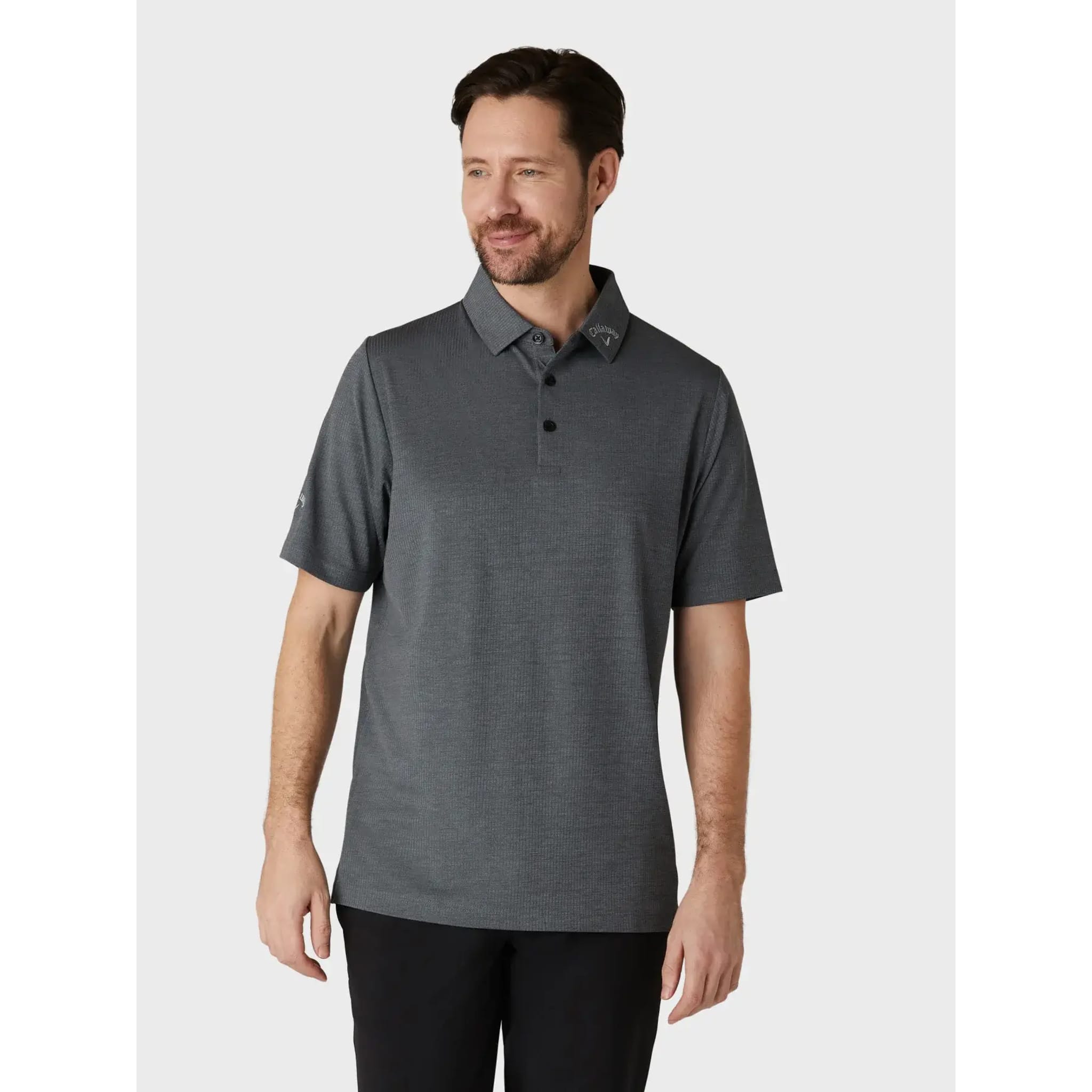 Callaway Premium Jacquard Poloshirt Herren