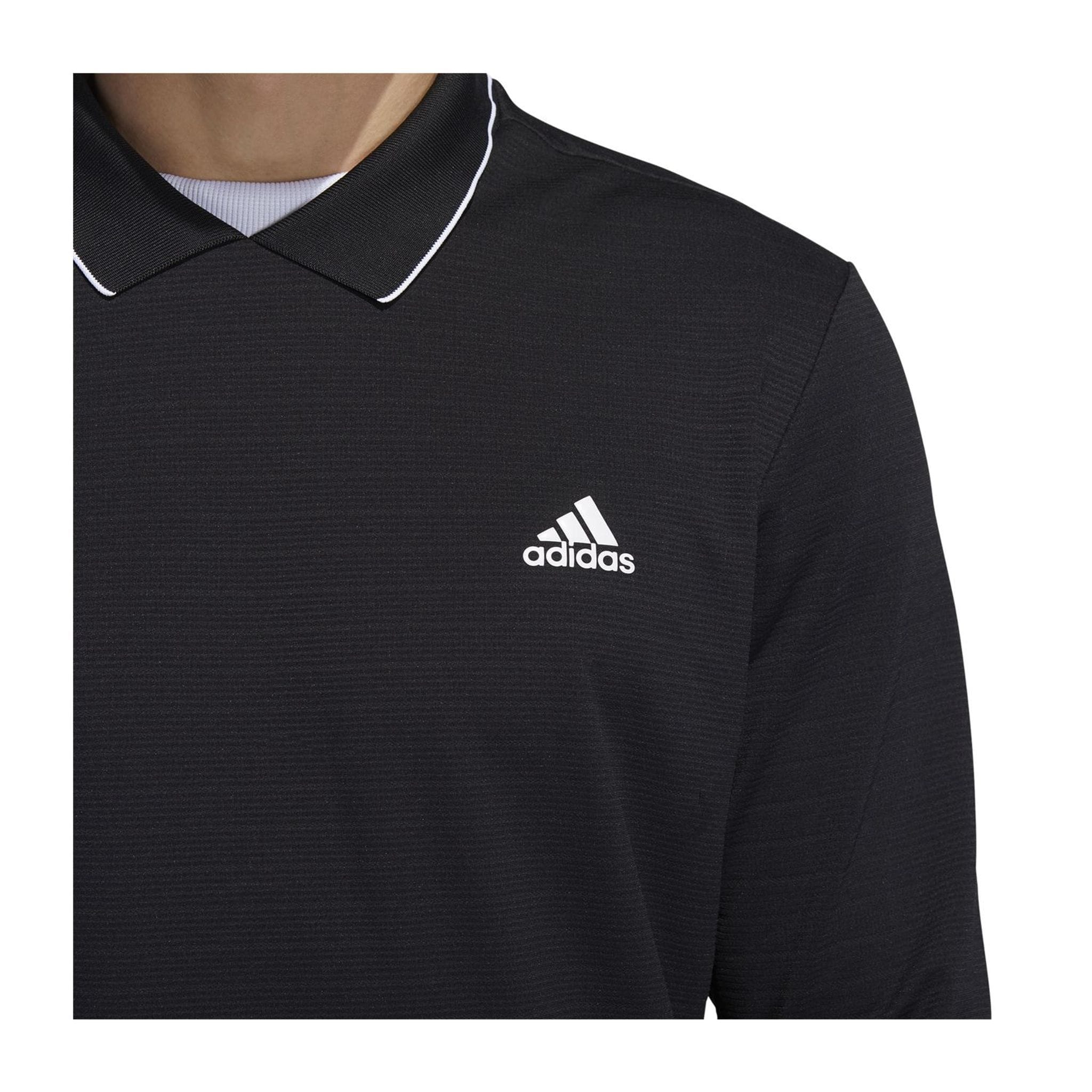 Adidas Polo Thermo Langarm Schwarz Herren