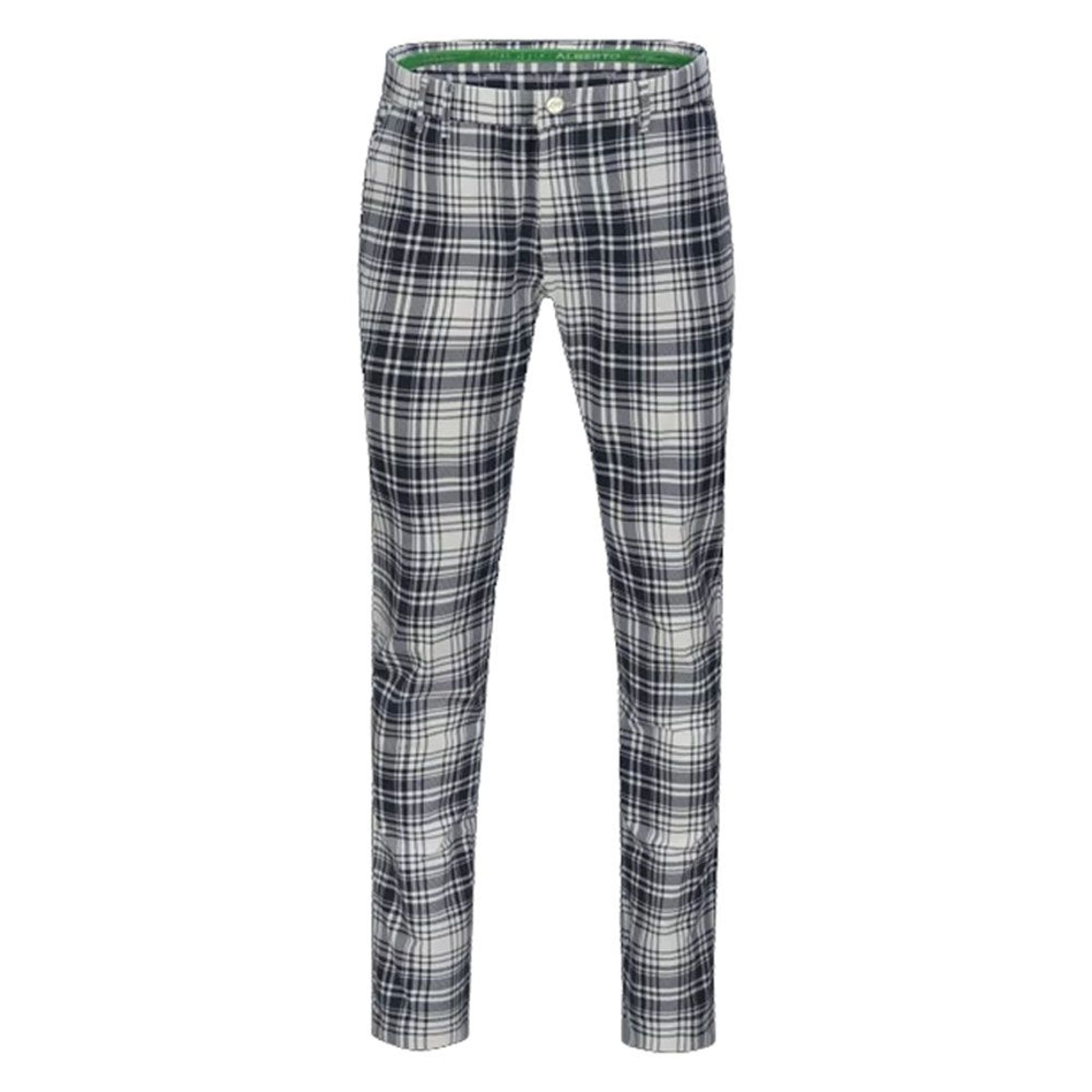 Alberto Ian Check Golfhose Herren