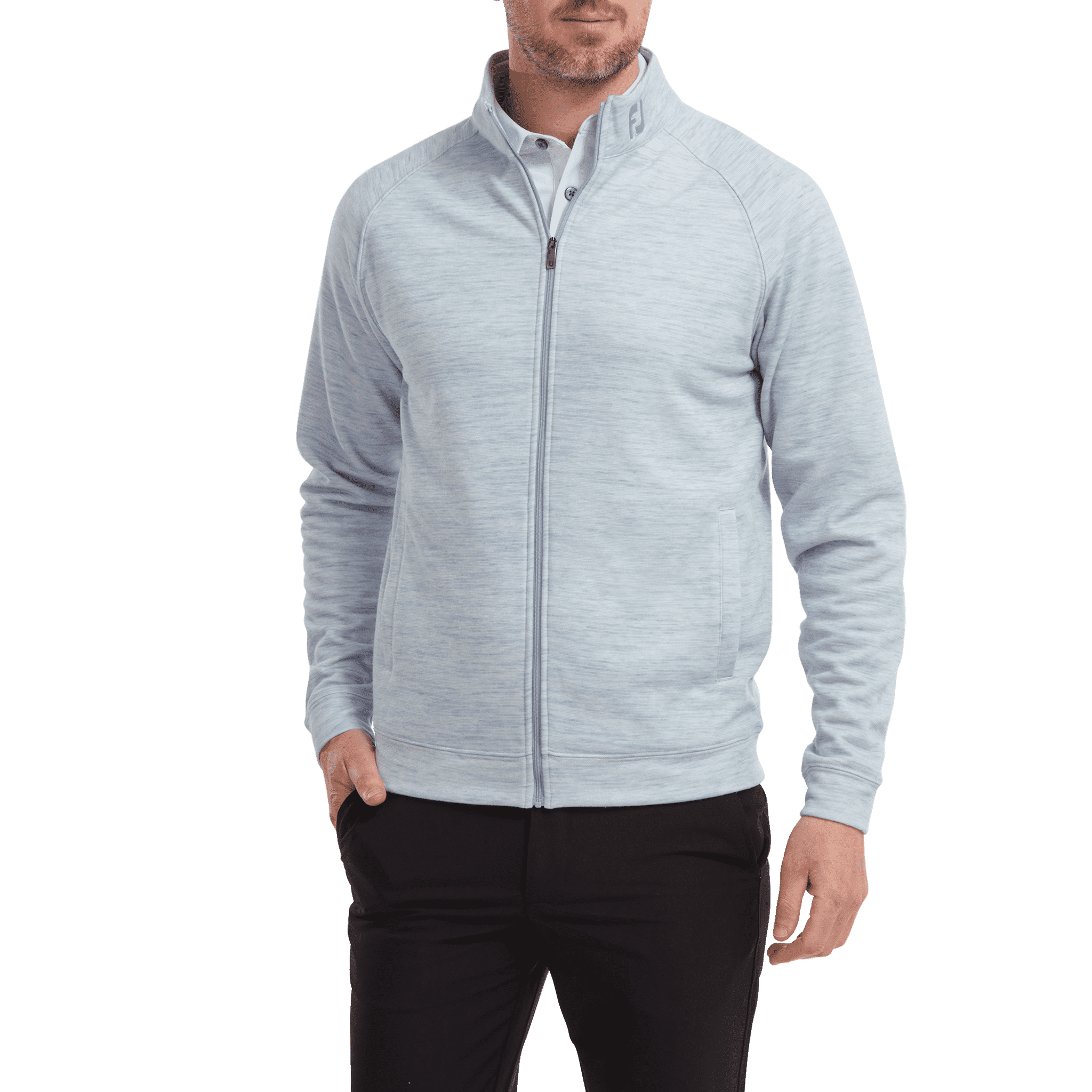 Footjoy Space Dye Full Zip Midlayer Herren