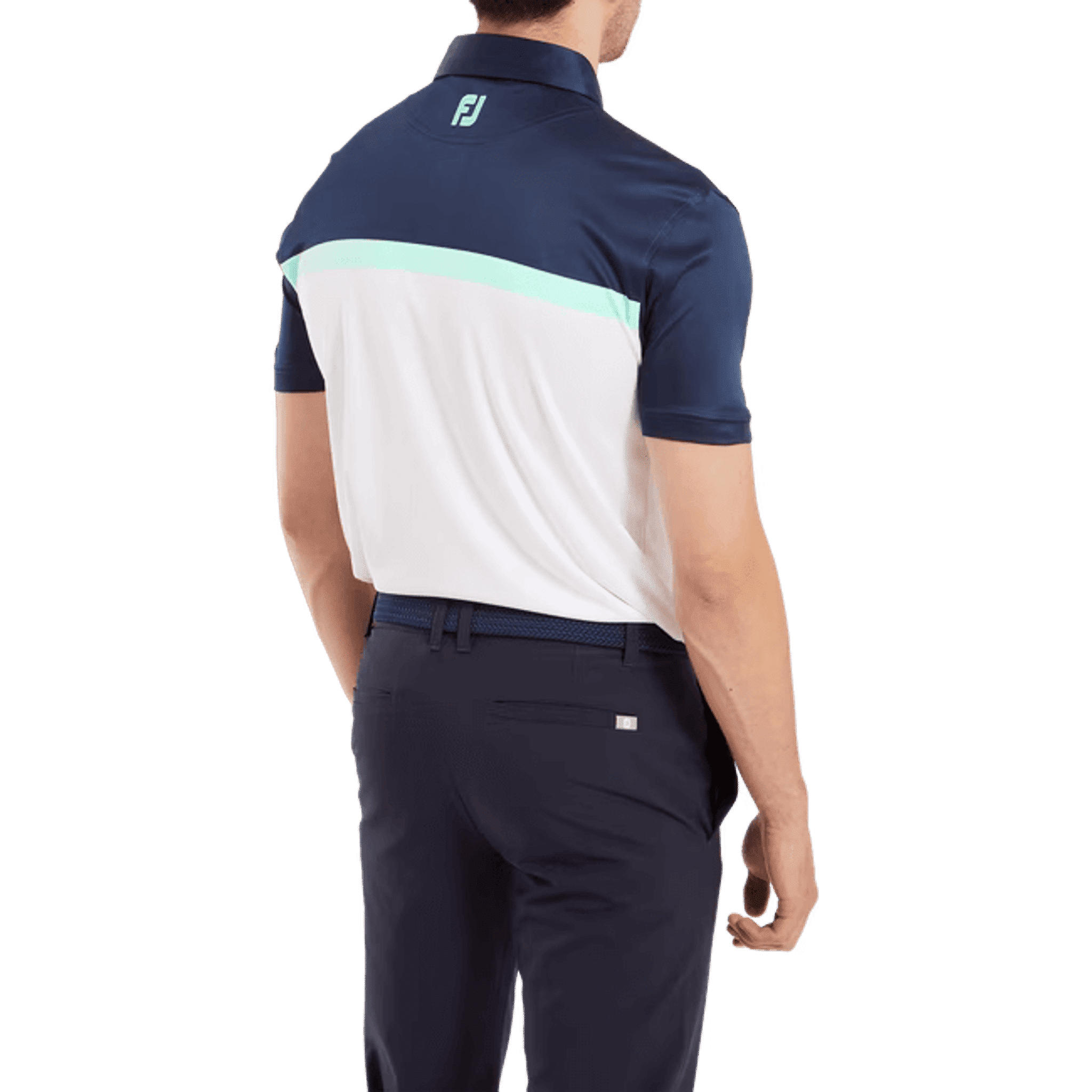 Footjoy Colour Block Lisle Poloshirt Herren