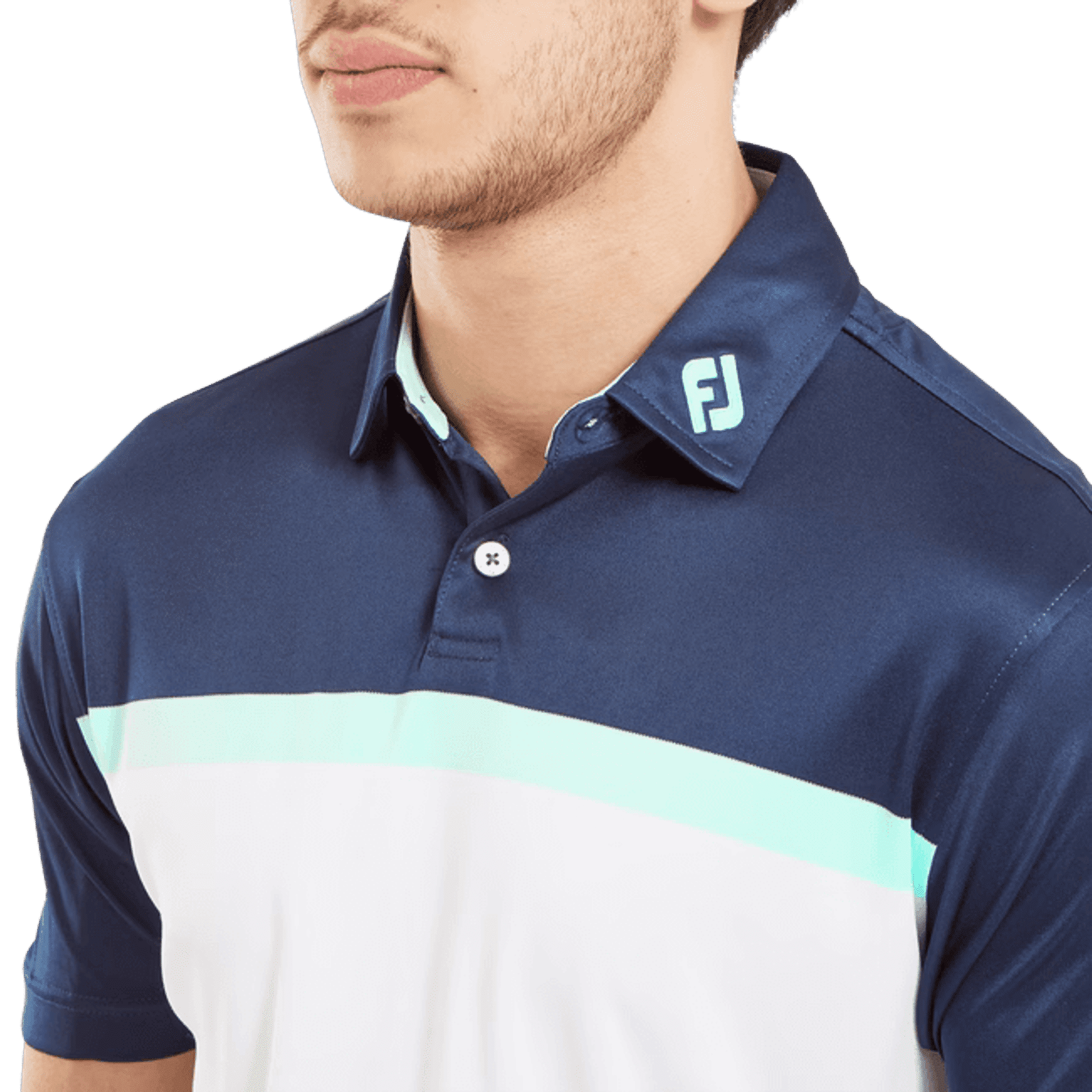 Footjoy Footjoy Colour Block Lisle Polo Herren Herren