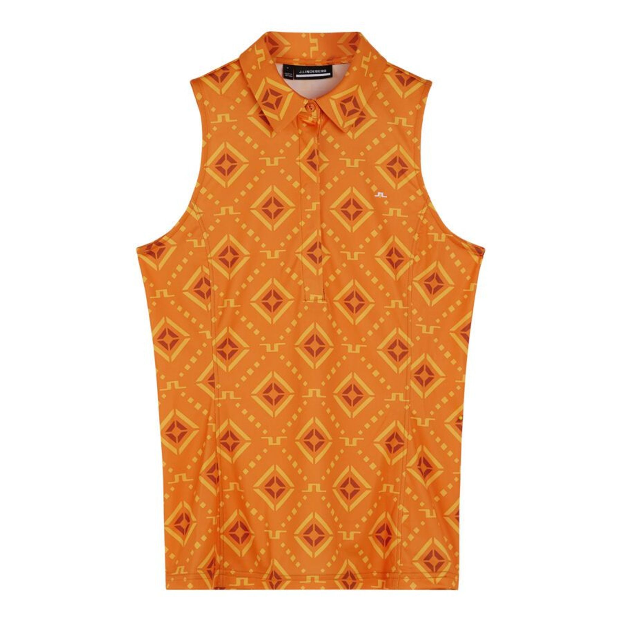 J. Lindeberg Dena Print Sleeveless Top Damen