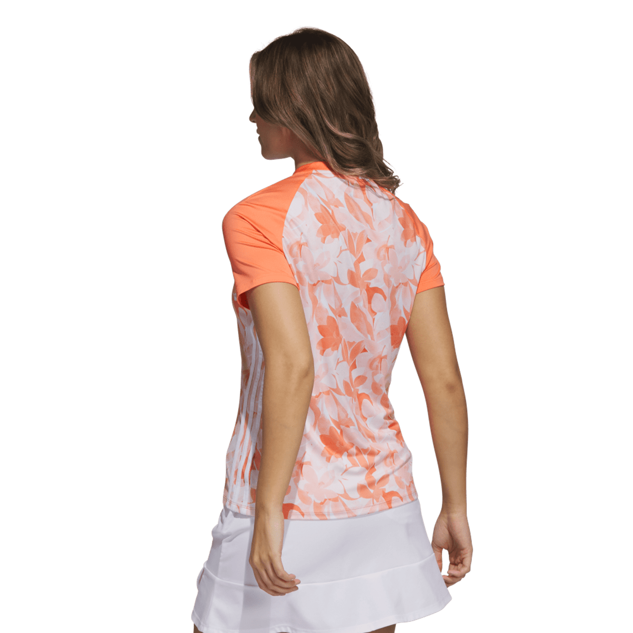 Adidas Floral Poloshirt Damen