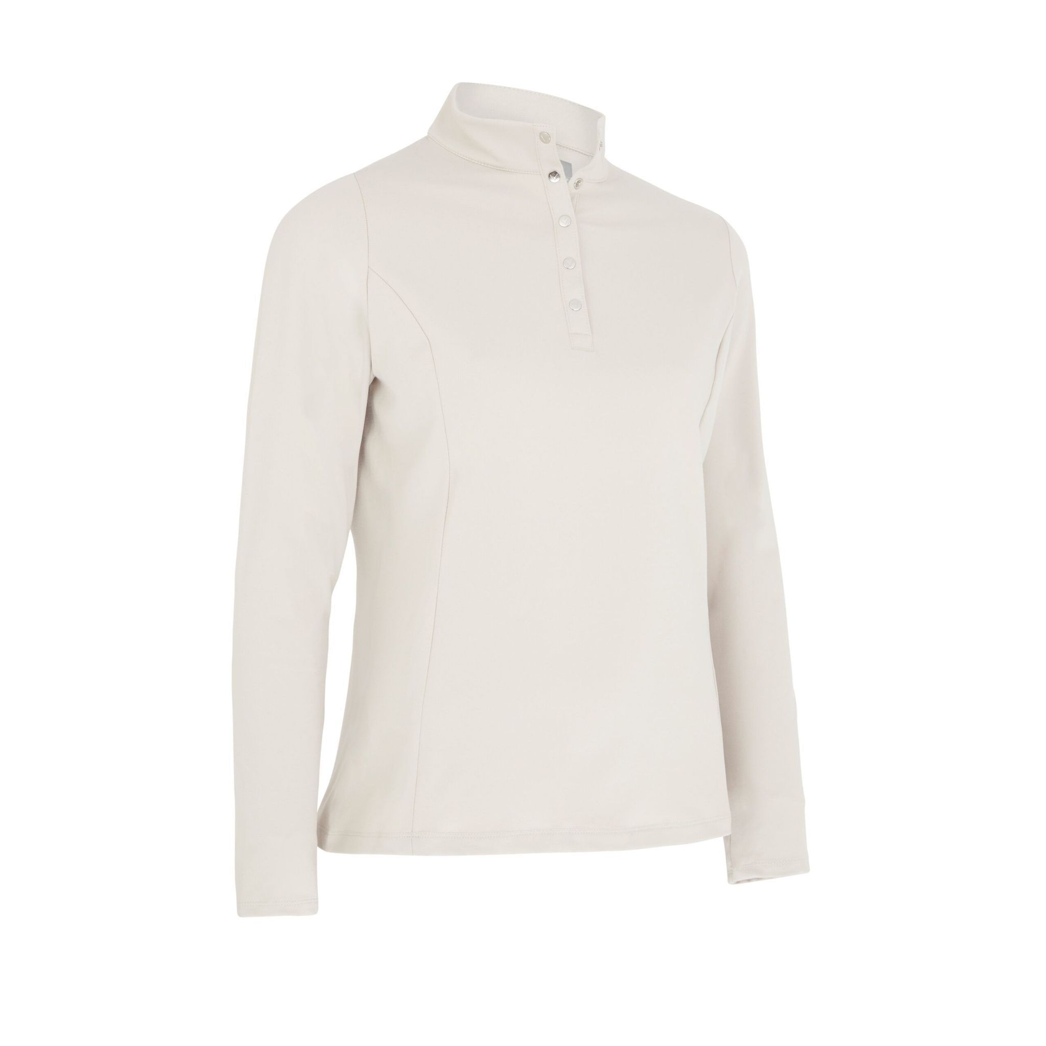 Callaway Thermal Fleece Jersey Langarm-Polo Damen