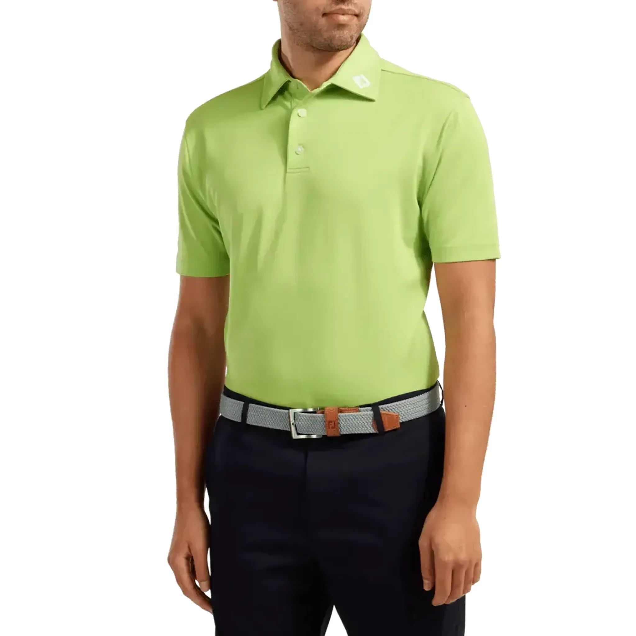 Footjoy Stretch Pique Solid Poloshirt Herren