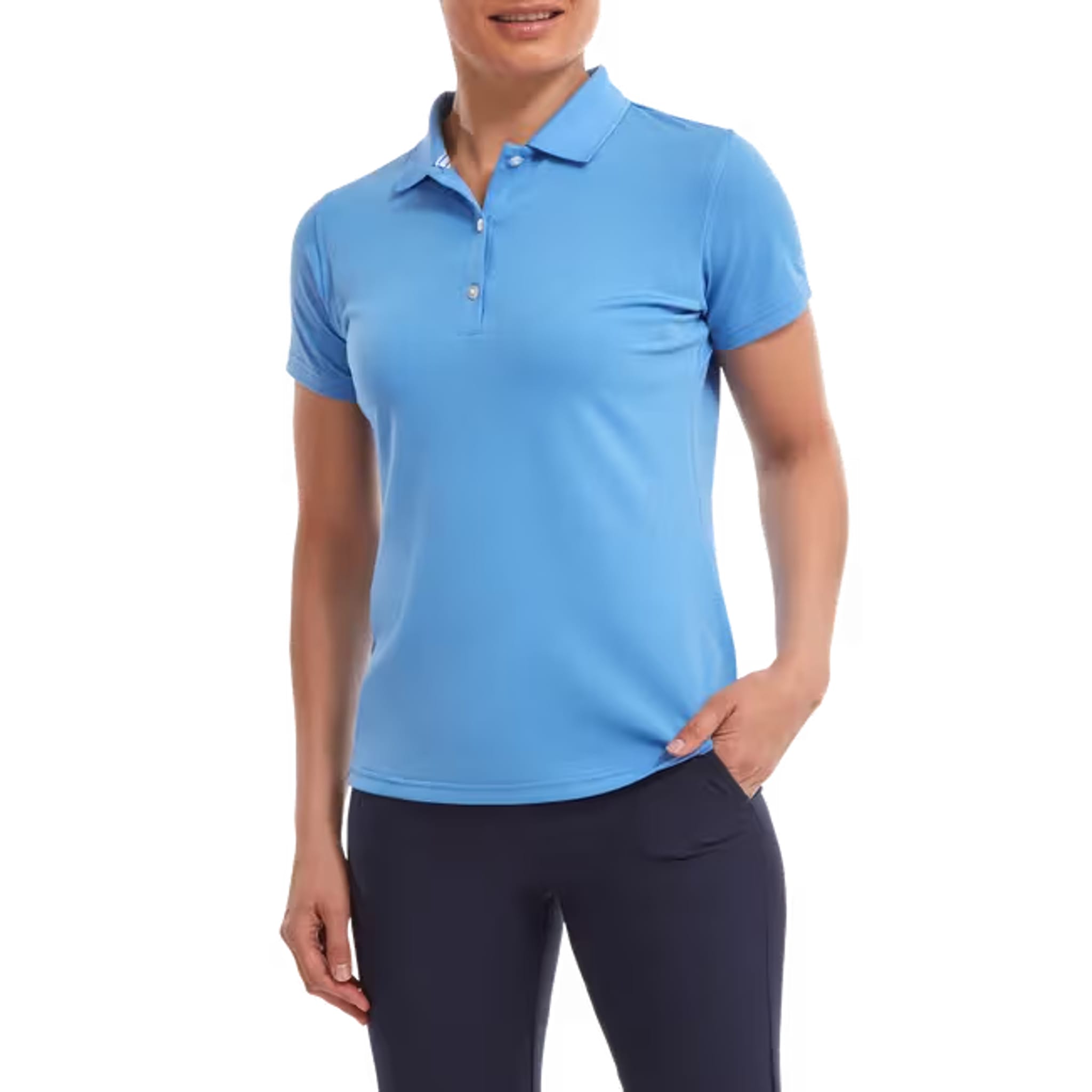 Footjoy Stretch Pique Solid Poloshirt