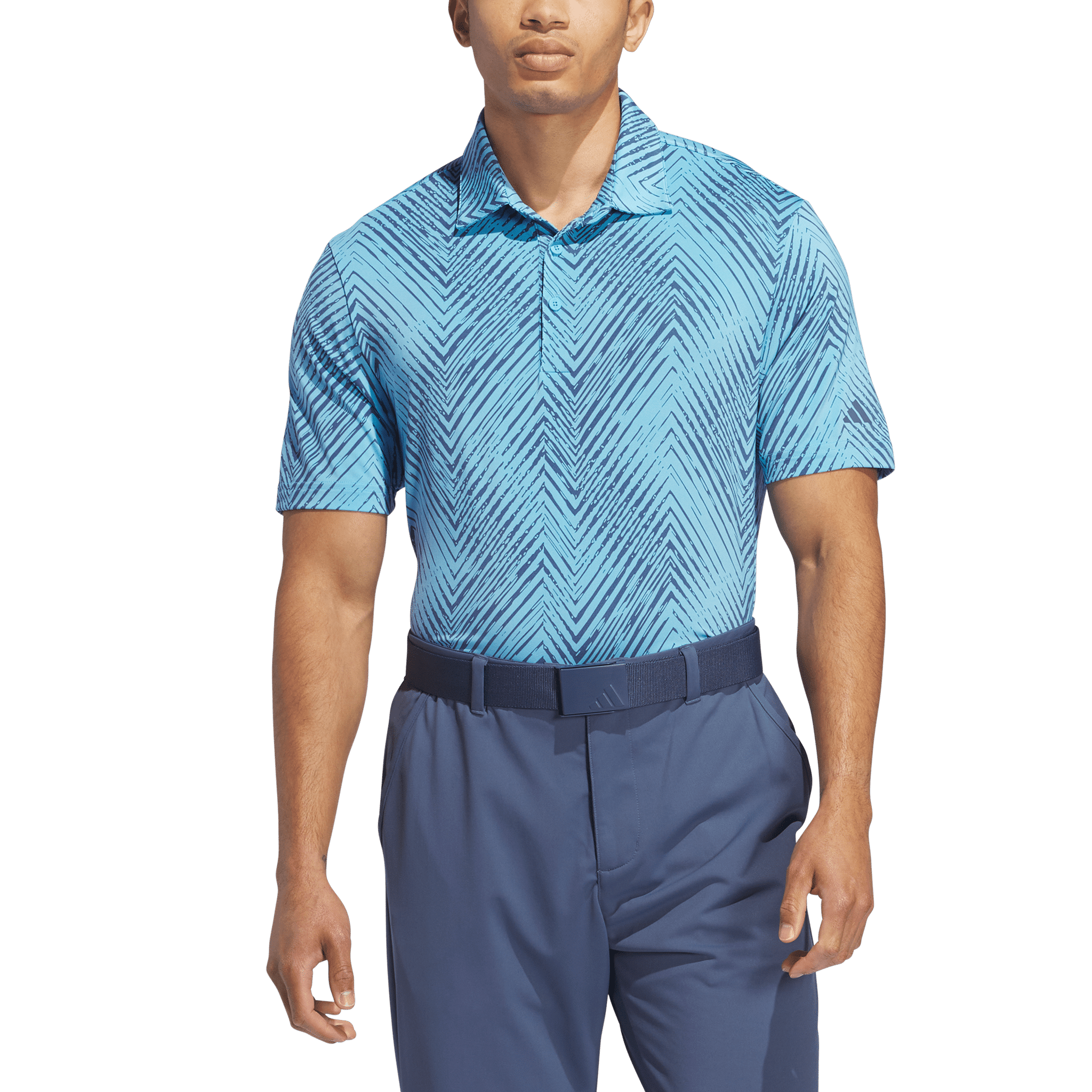 Adidas Ultimate365 Allover Print Poloshirt Herren