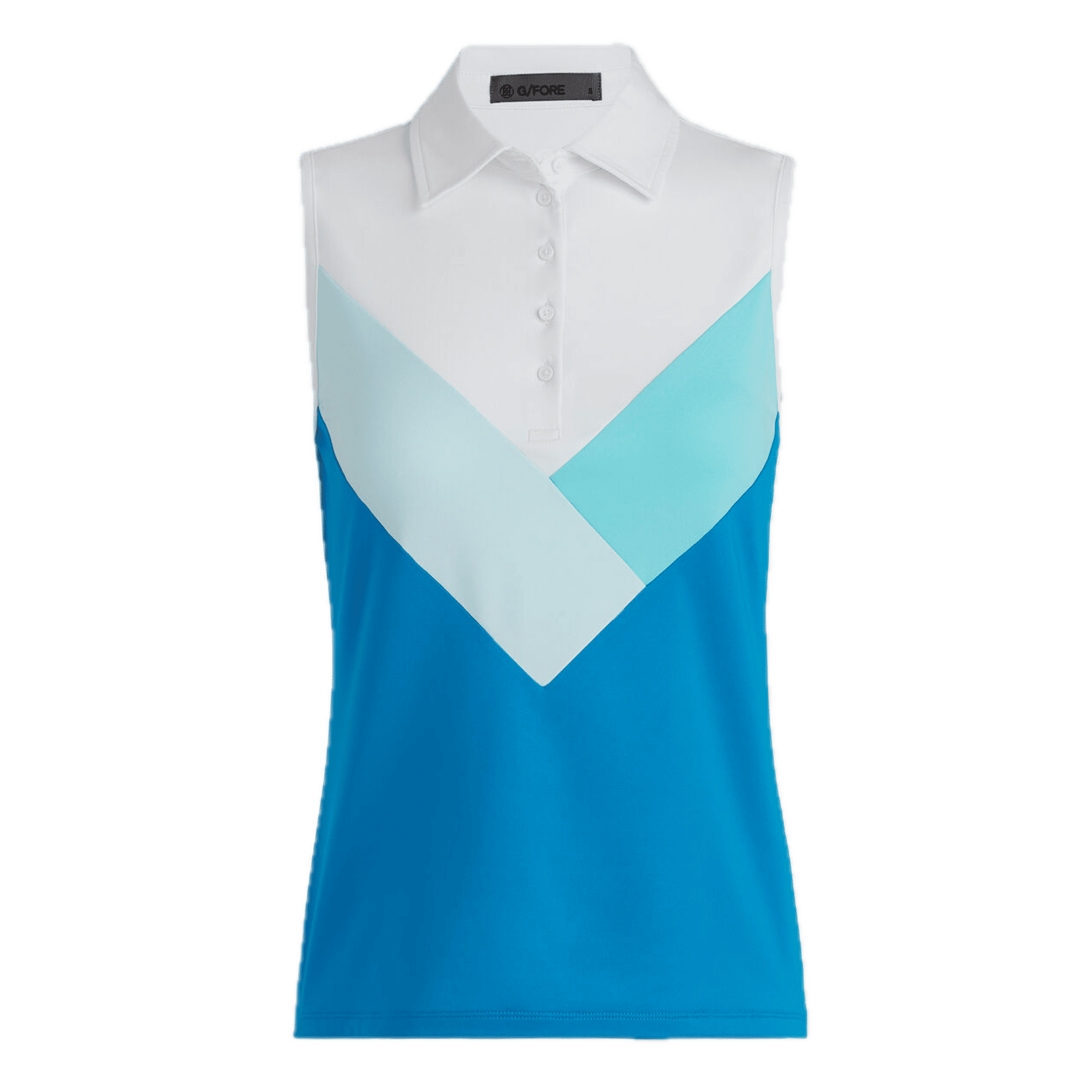 GFORE Multi V Tech Sleveless Polo Damen