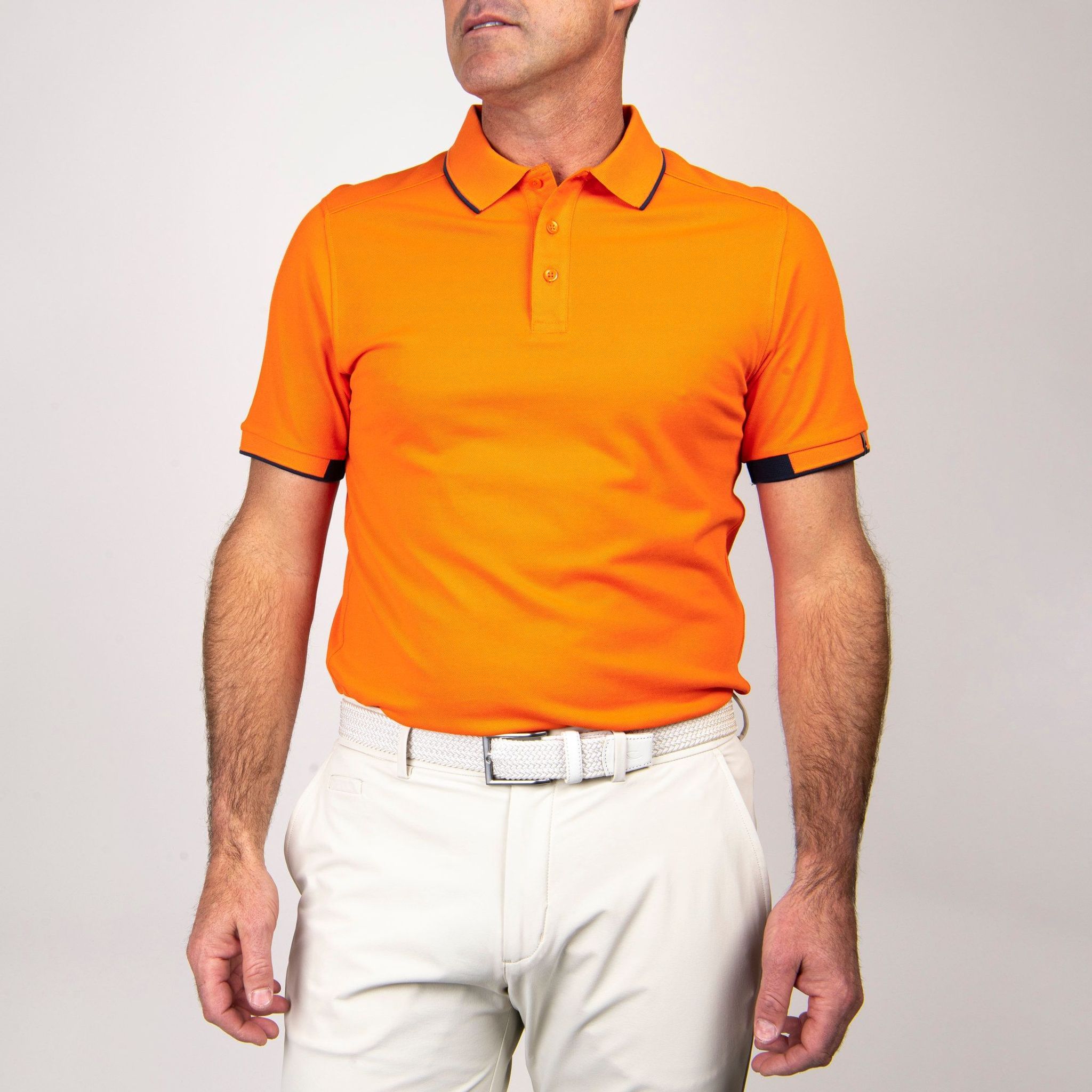 Kjus Stan S/S (Front Logo) Golfpolo