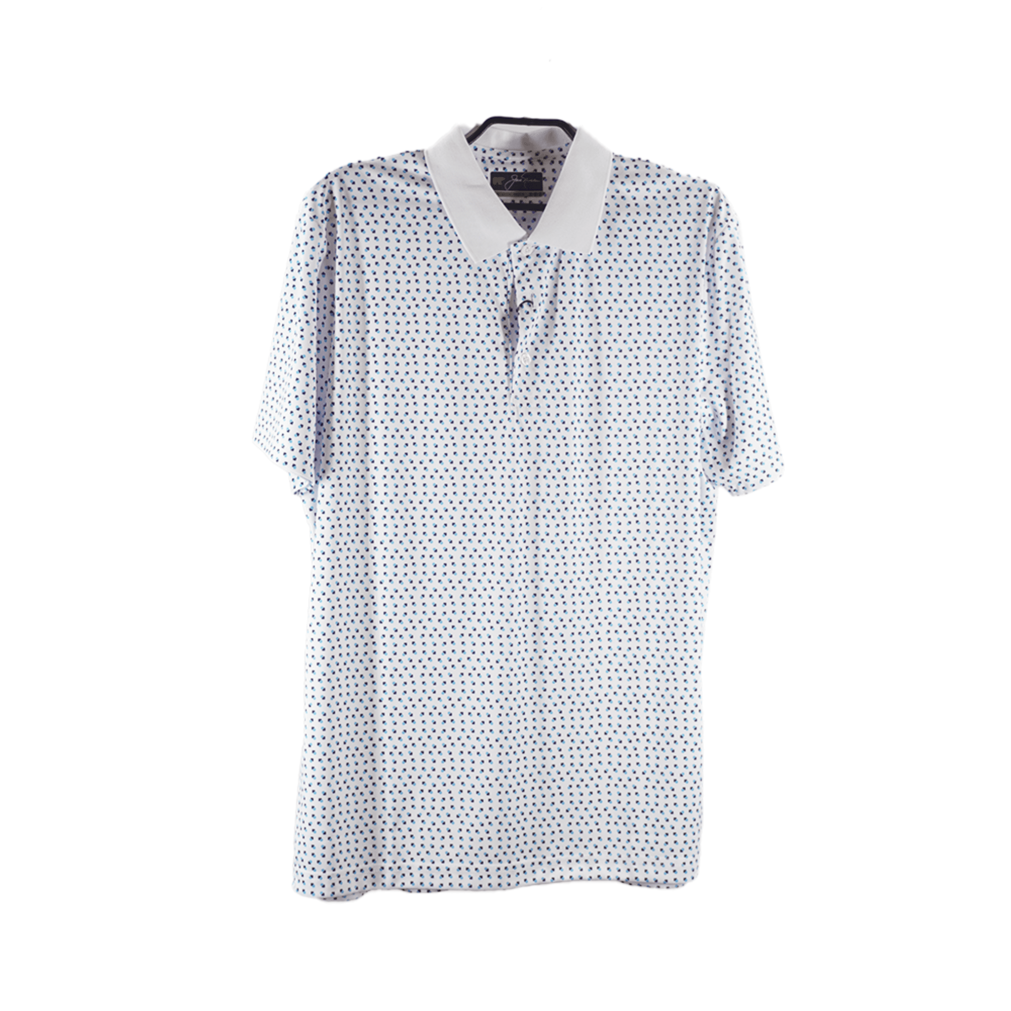 Jack Nicklaus Geometric Print Golfpolo