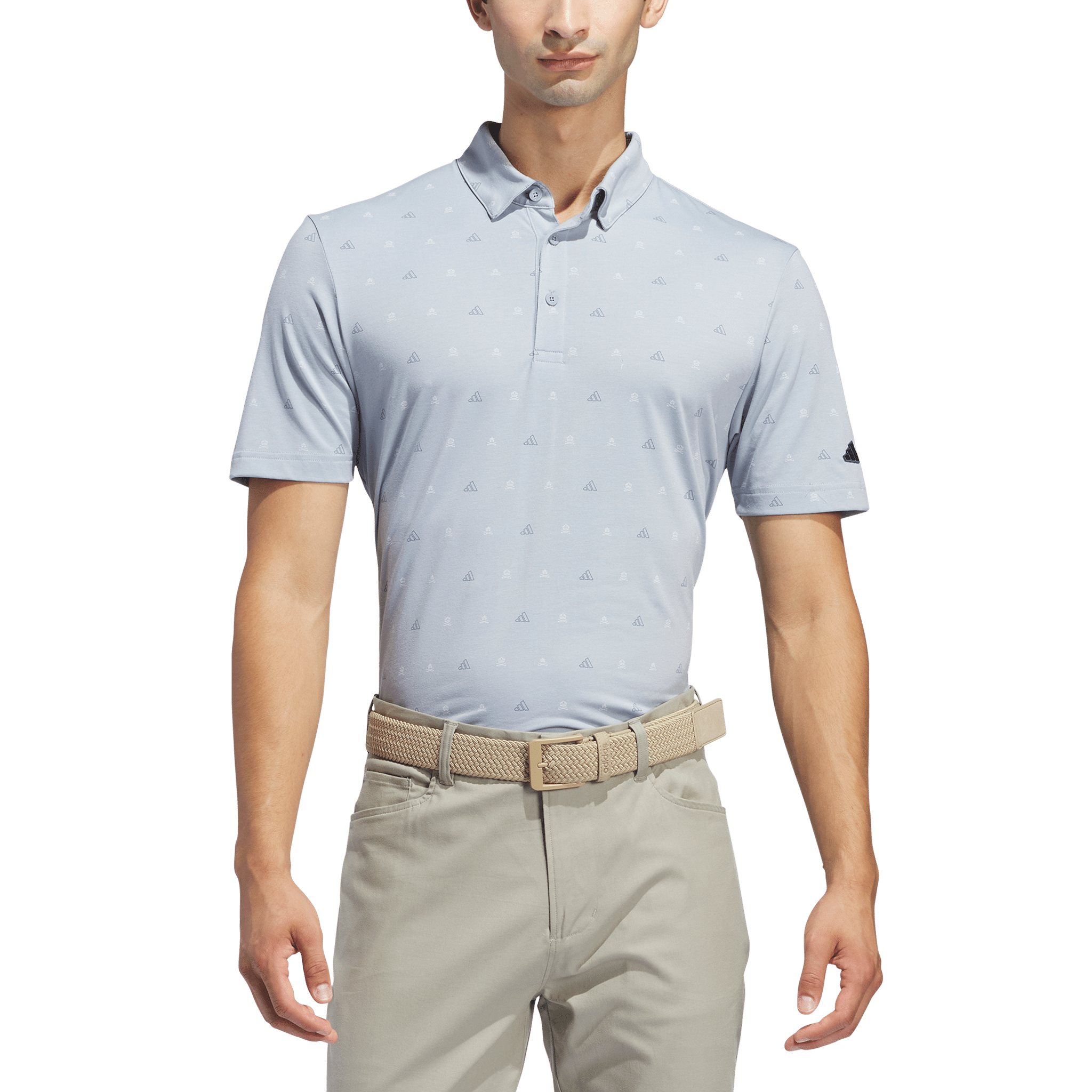 Adidas Go-To Print Polo Shirt Herren