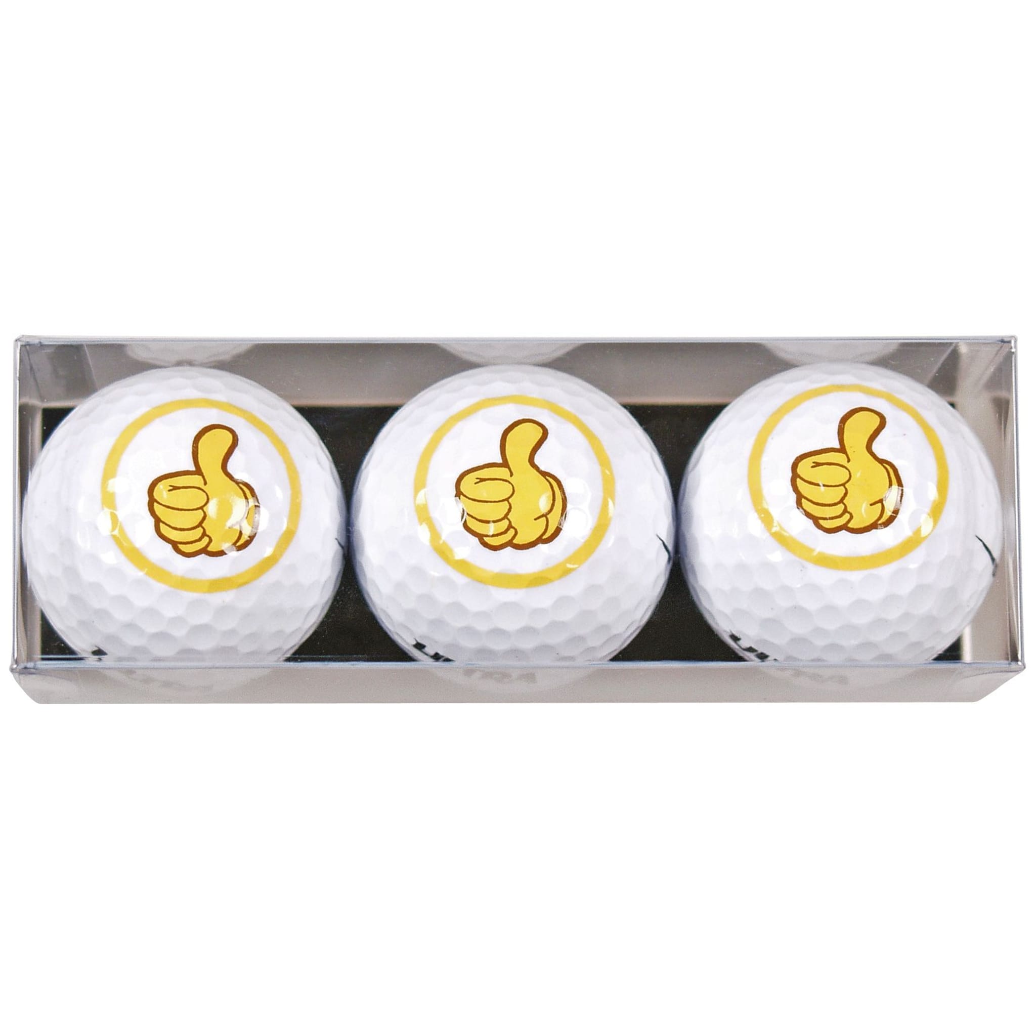 Sportiques Golfgeschenke Smiley Motive (3 Bälle)